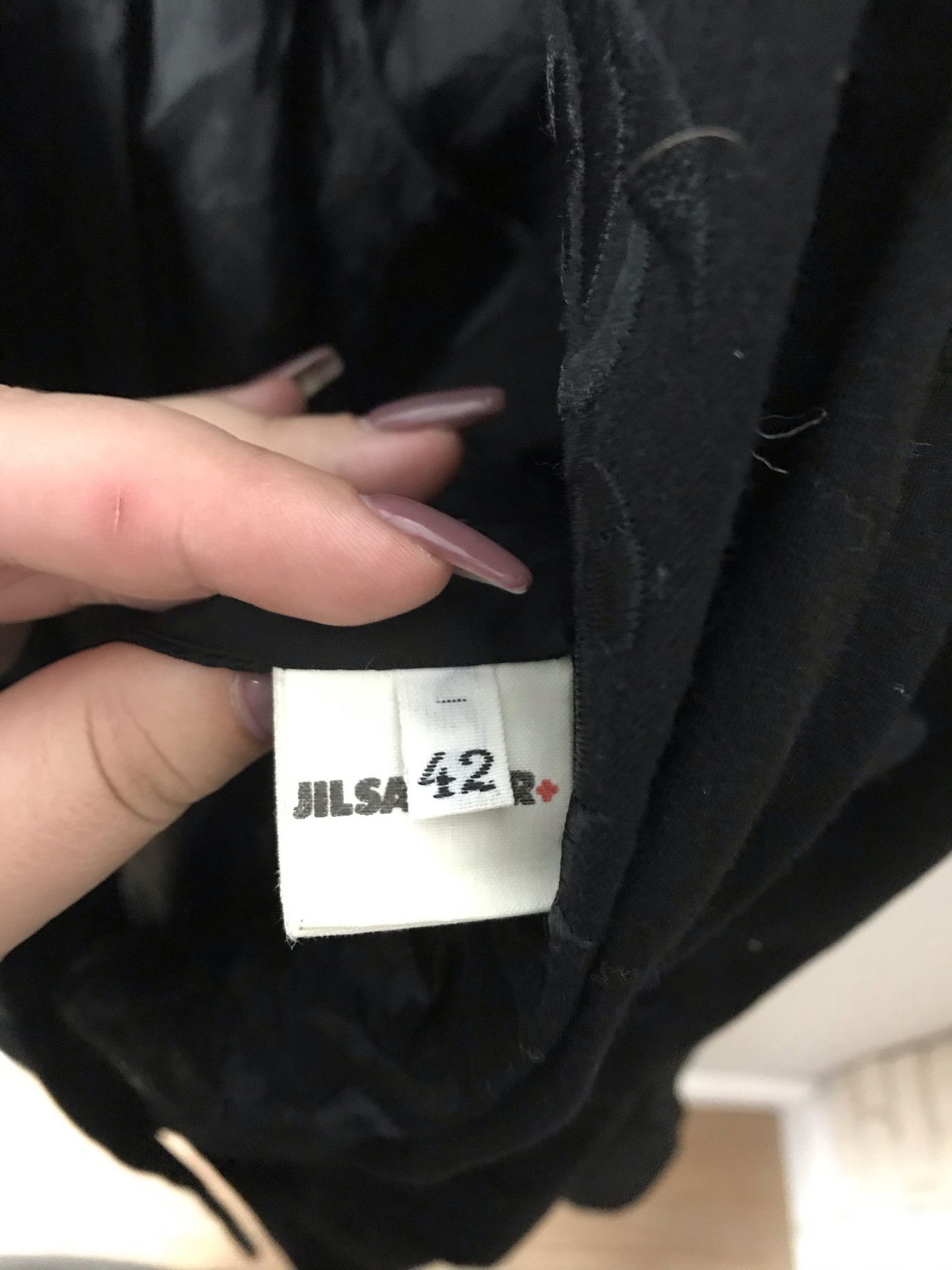 Jil Sander WMNS Jil Sander vintage blazer black floral Size M / US 6-8 / IT 42-44 - 4 Thumbnail