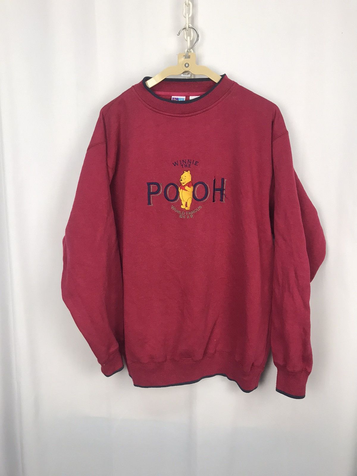 Cartoon Network × Disney × Vintage Pooh spellout sweatshirt by Disney Size US M / EU 48-50 / 2 - 6 Thumbnail