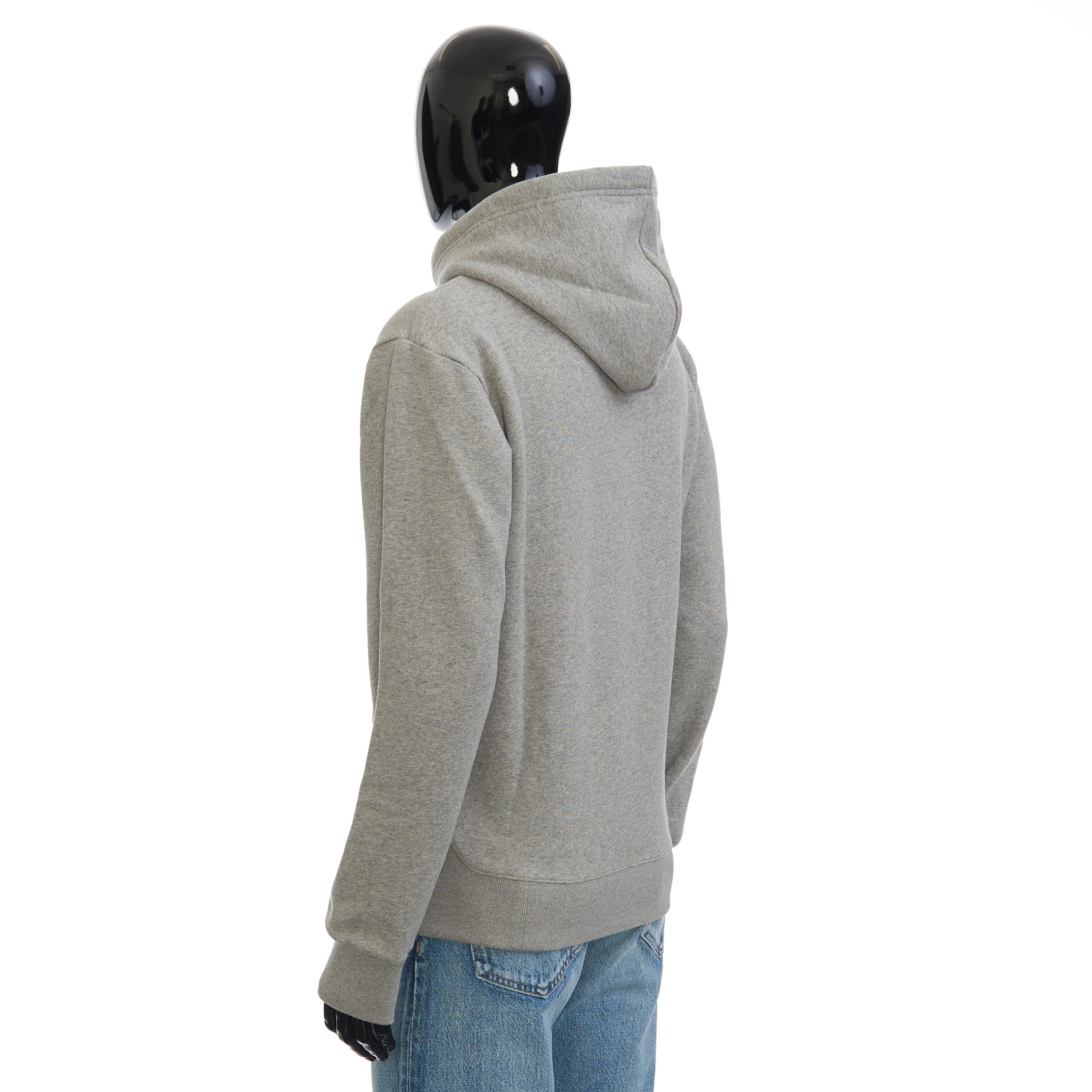 Dior Hooded Sweatshirt In Gray Soft Fleece Oblique Embroidery Size US XXL / EU 58 / 5 - 6 Thumbnail