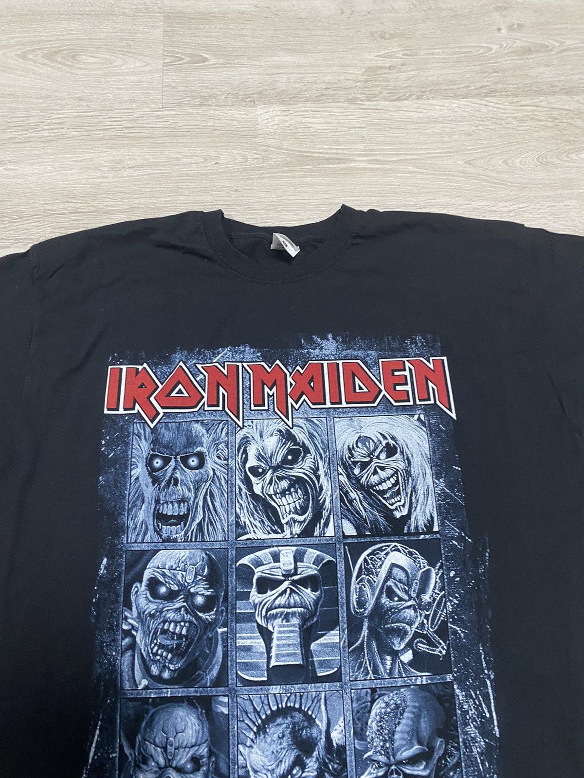 Iron Maiden Iron Maiden Skull T-shirt 2015 sz XL Size US XL / EU 56 / 4 - 4 Thumbnail