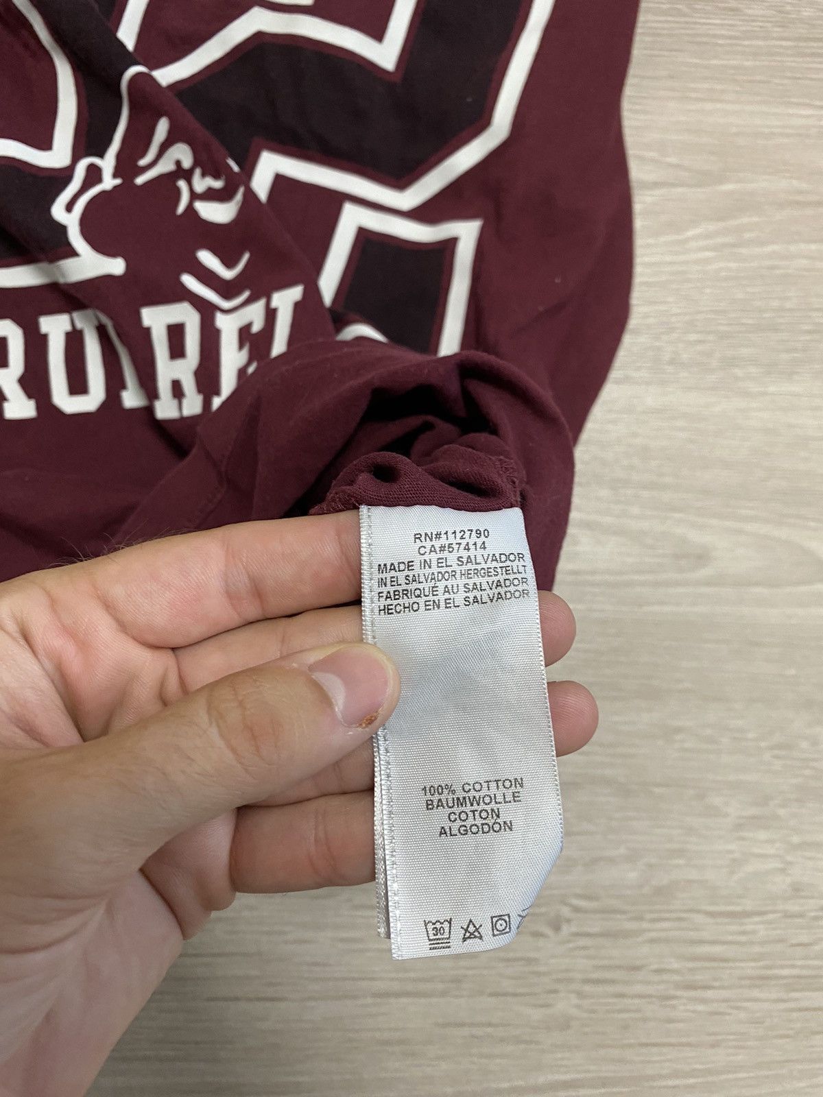 True Religion True Religion T-shirt big logo sz S Size US S / EU 44-46 / 1 - 7 Thumbnail