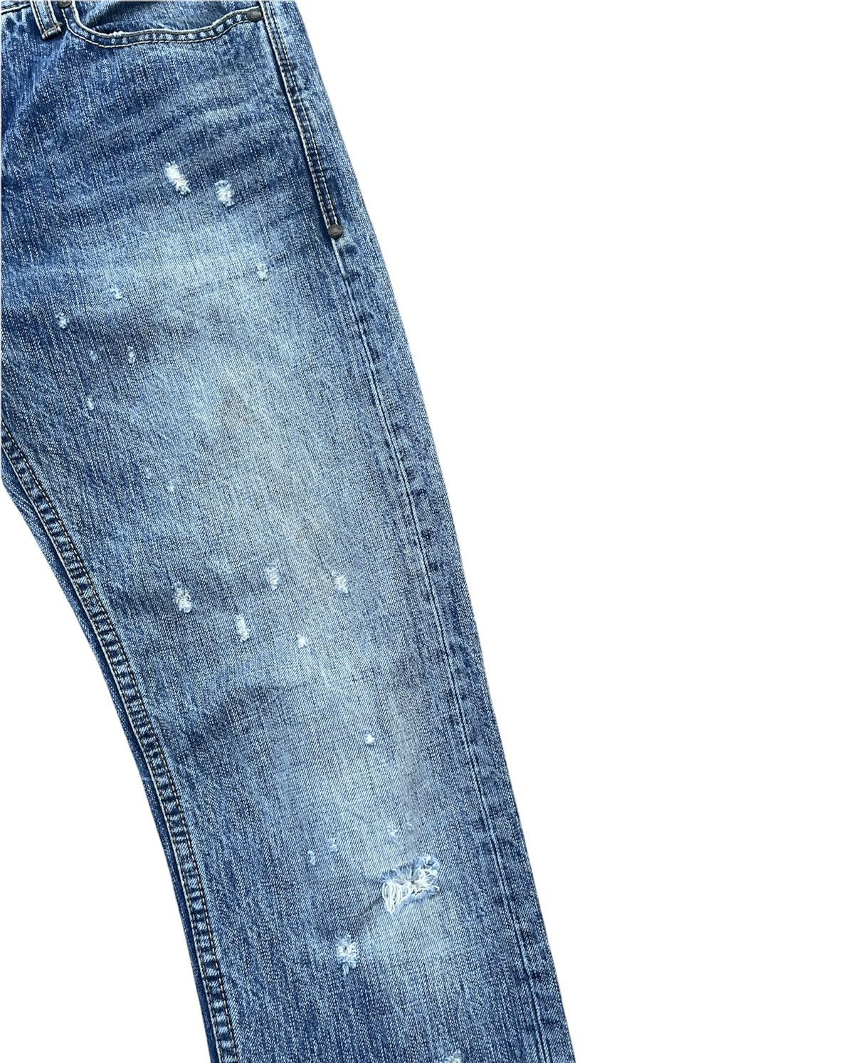 Jimmy Taverniti Jimmy Taverniti Distressed Denim Size US 35 - 7 Thumbnail