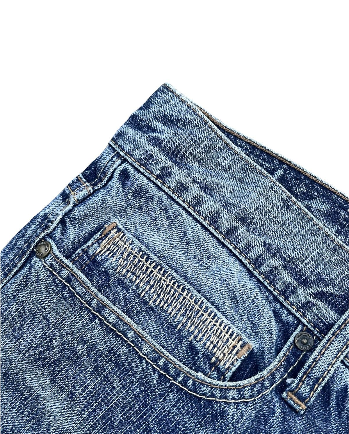 Jimmy Taverniti Jimmy Taverniti Distressed Denim Size US 35 - 10 Thumbnail