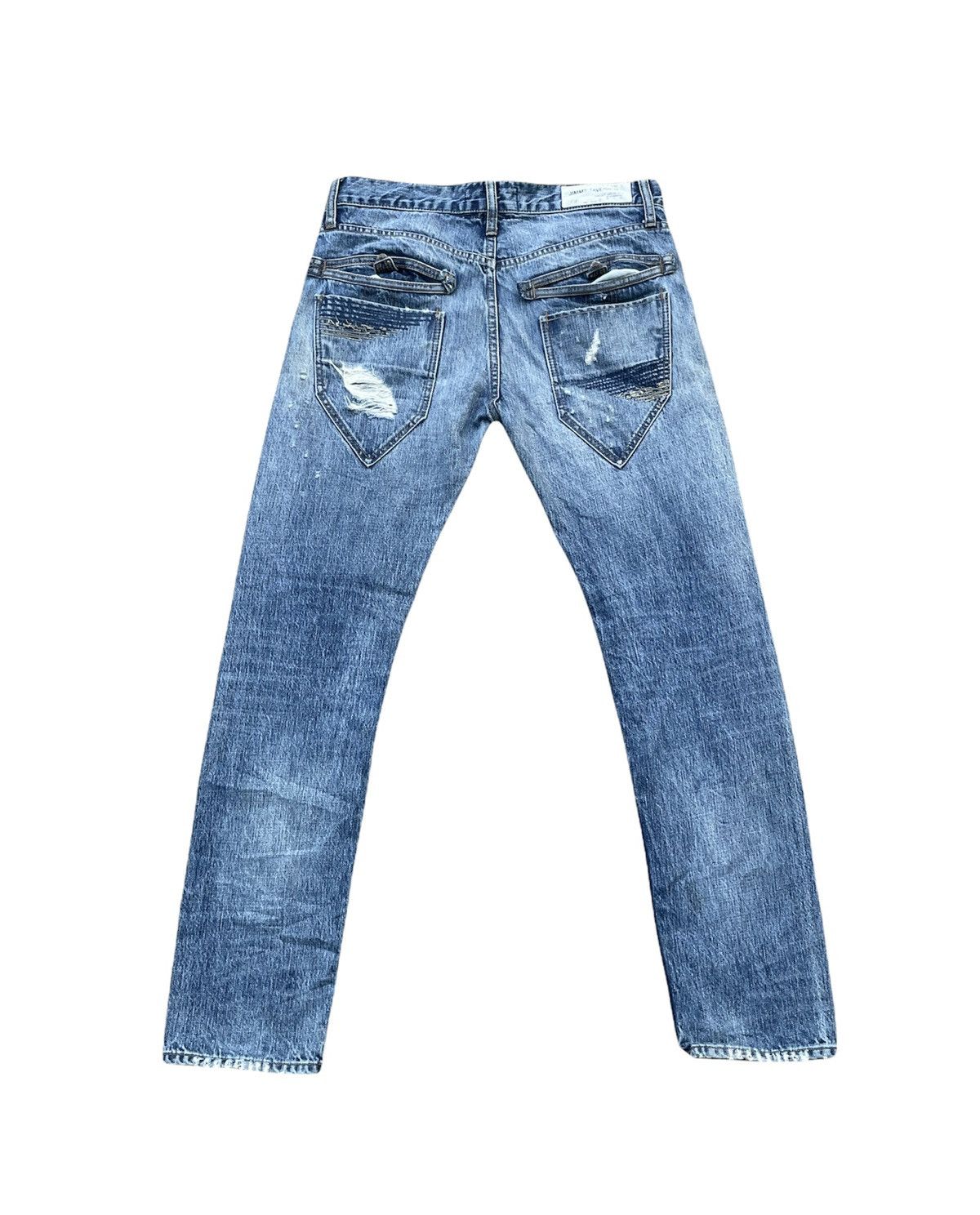 Jimmy Taverniti Jimmy Taverniti Distressed Denim Size US 35 - 11 Thumbnail