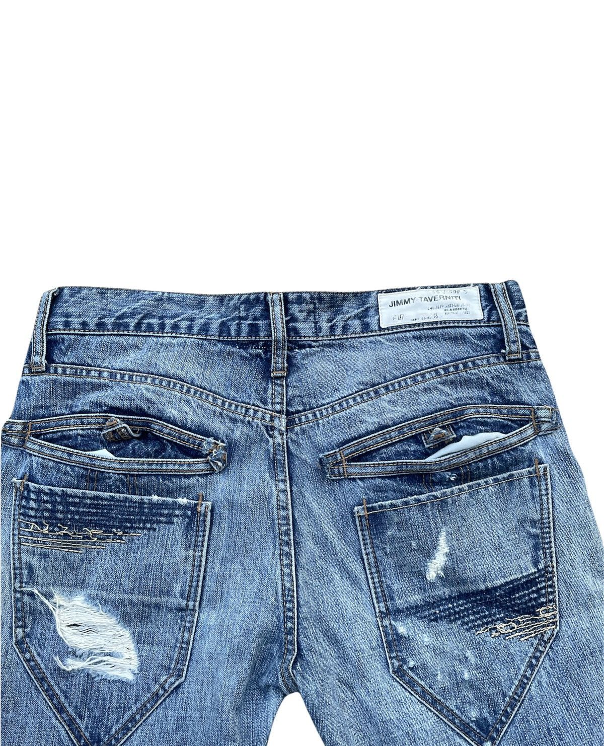 Jimmy Taverniti Jimmy Taverniti Distressed Denim Size US 35 - 14 Thumbnail