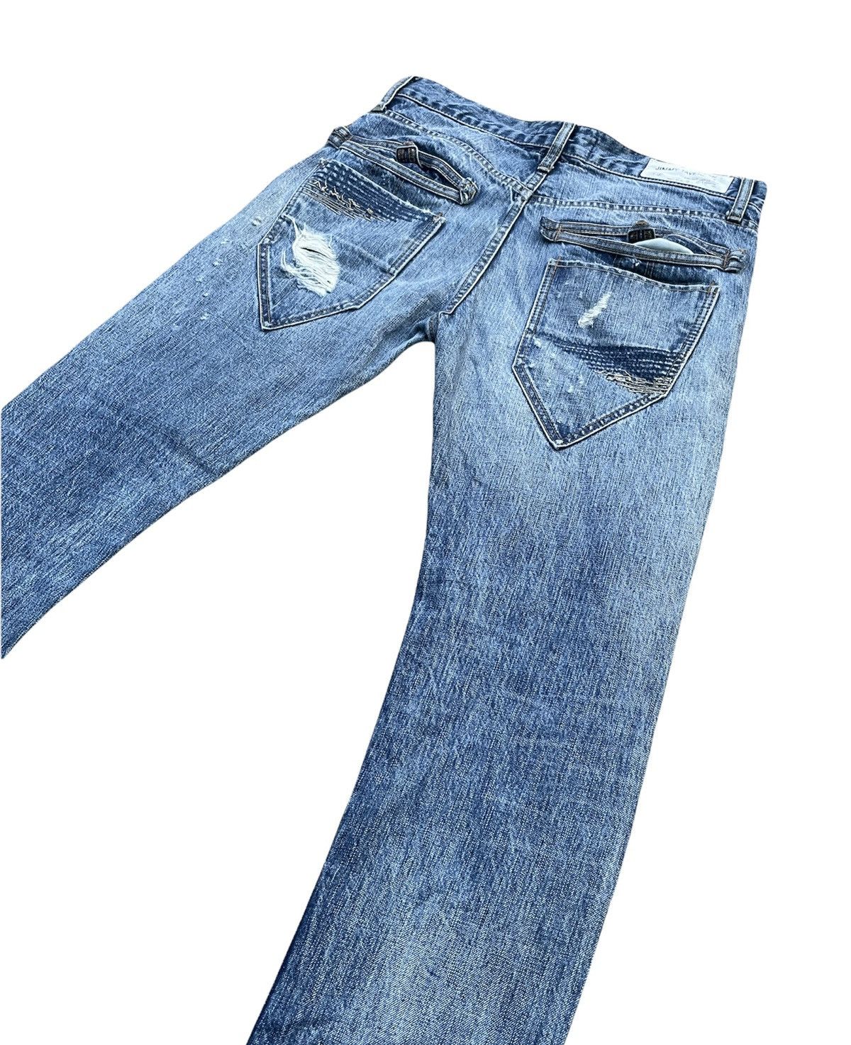 Jimmy Taverniti Jimmy Taverniti Distressed Denim Size US 35 - 12 Thumbnail
