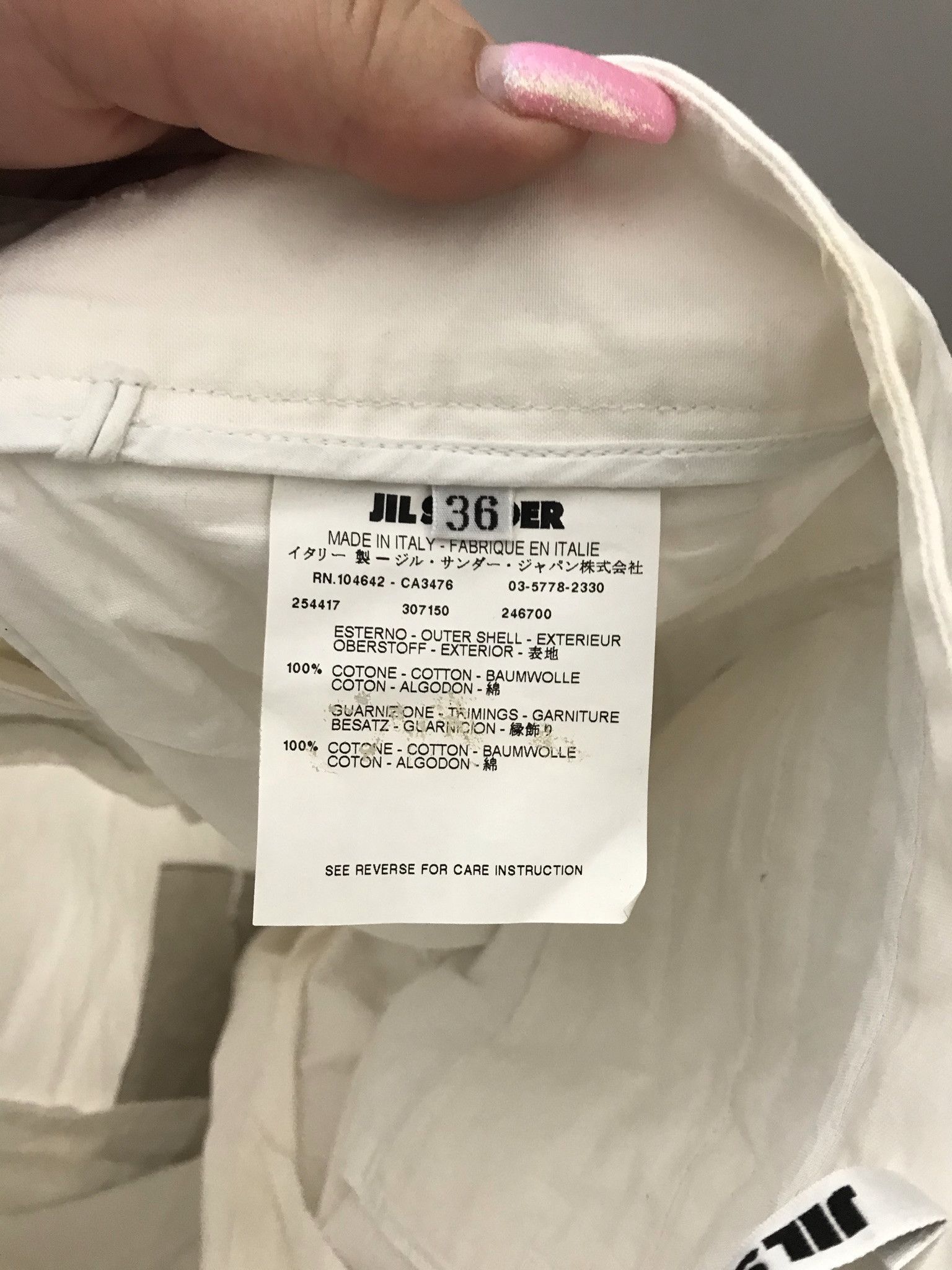 Jil Sander Jil Sander black and white pants Size US 29 - 8 Thumbnail