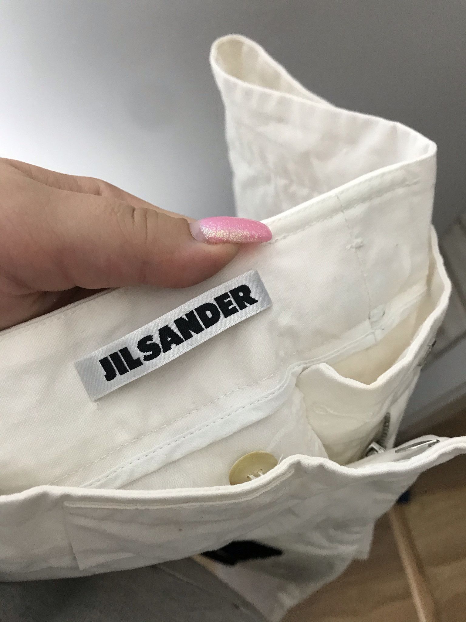Jil Sander Jil Sander black and white pants Size US 29 - 7 Thumbnail