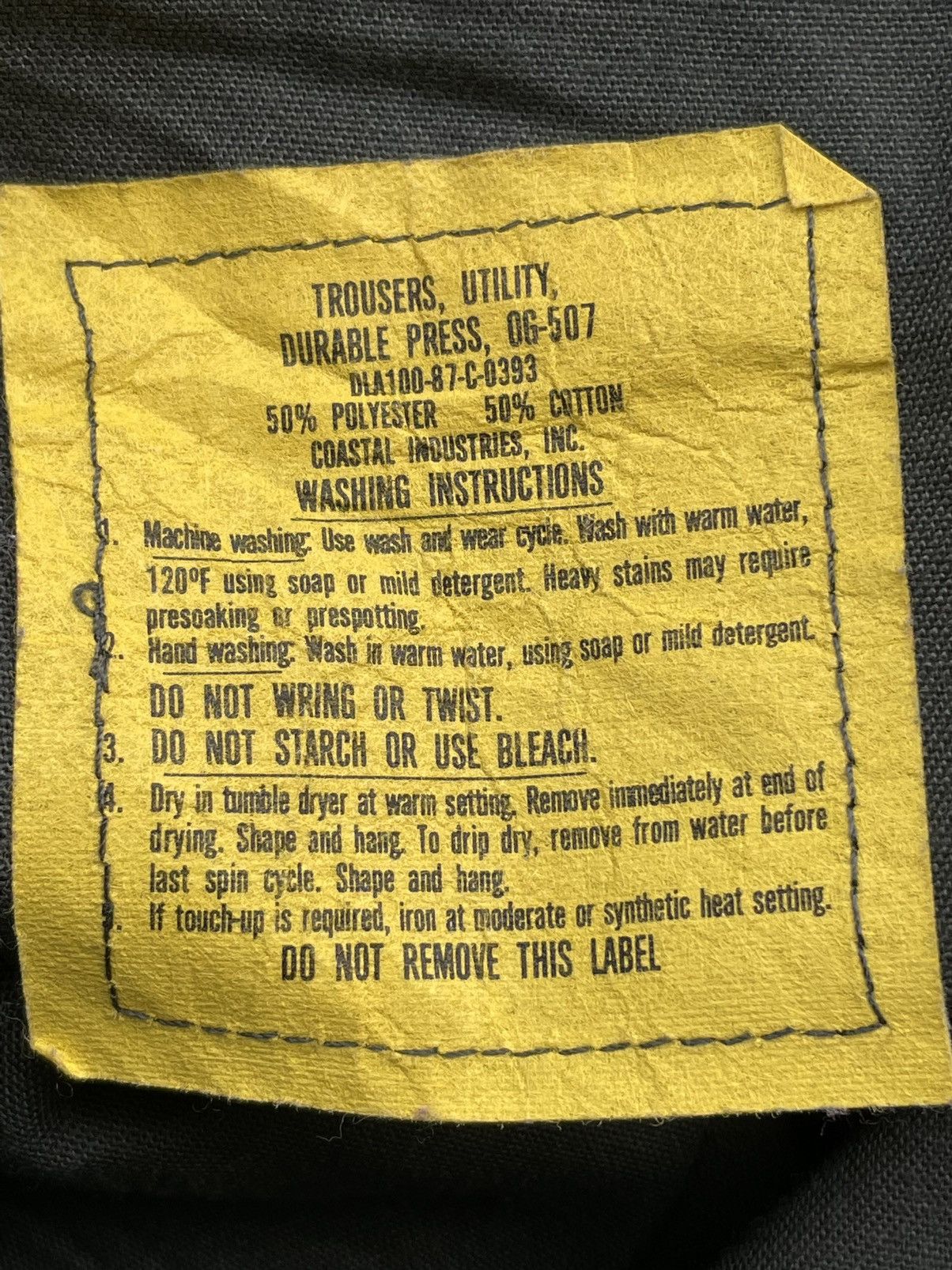 Vintage Usmc Field Trouser OG 507 Vintage Size US 32 / EU 48 - 10 Thumbnail