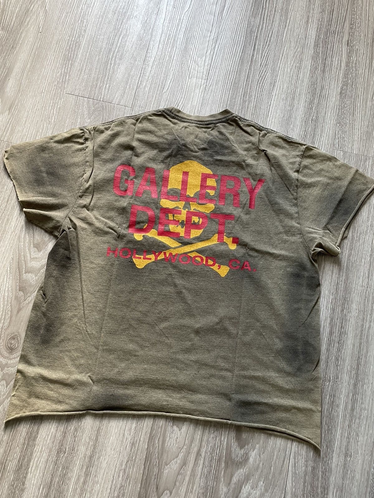 Gallery Dept. Gallery dept skull T-shirt FITS M | Grailed