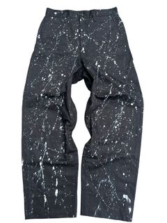 Comme Des Garcons Paint Splatter Pants | Grailed