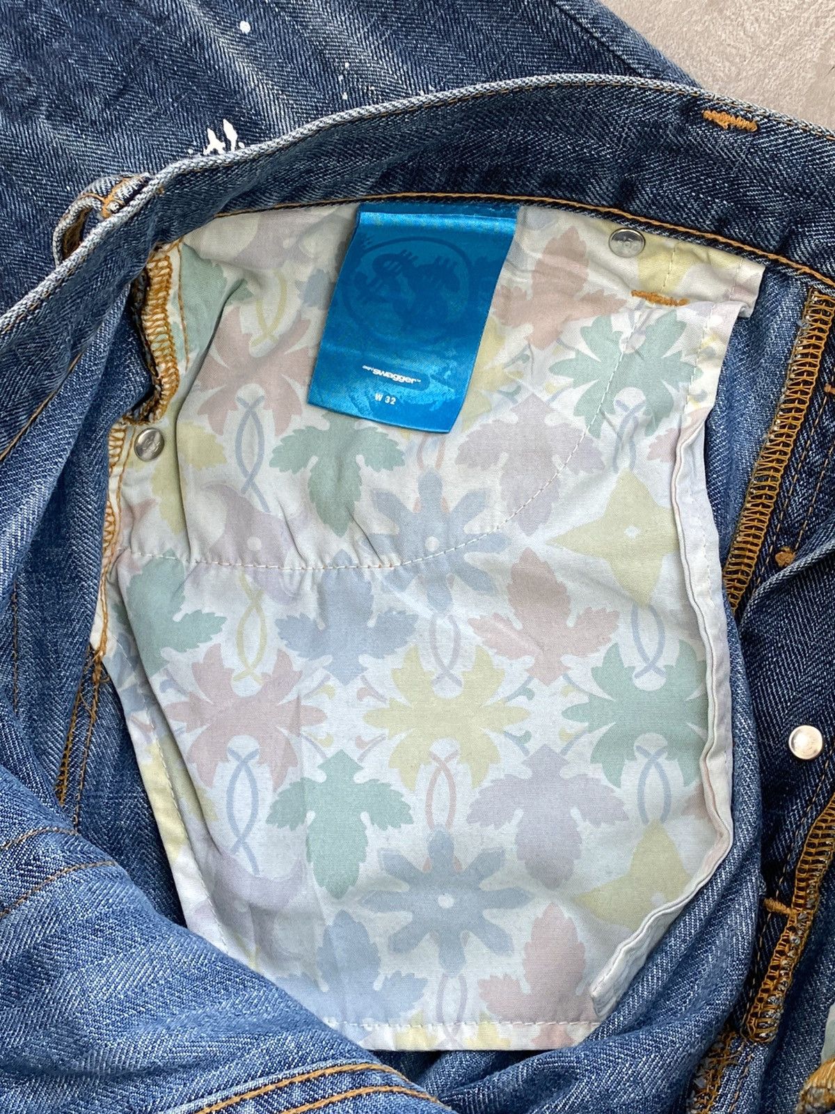 Swagger Swagger Painted Distressed Denims Size US 36 / EU 52 - 13 Thumbnail
