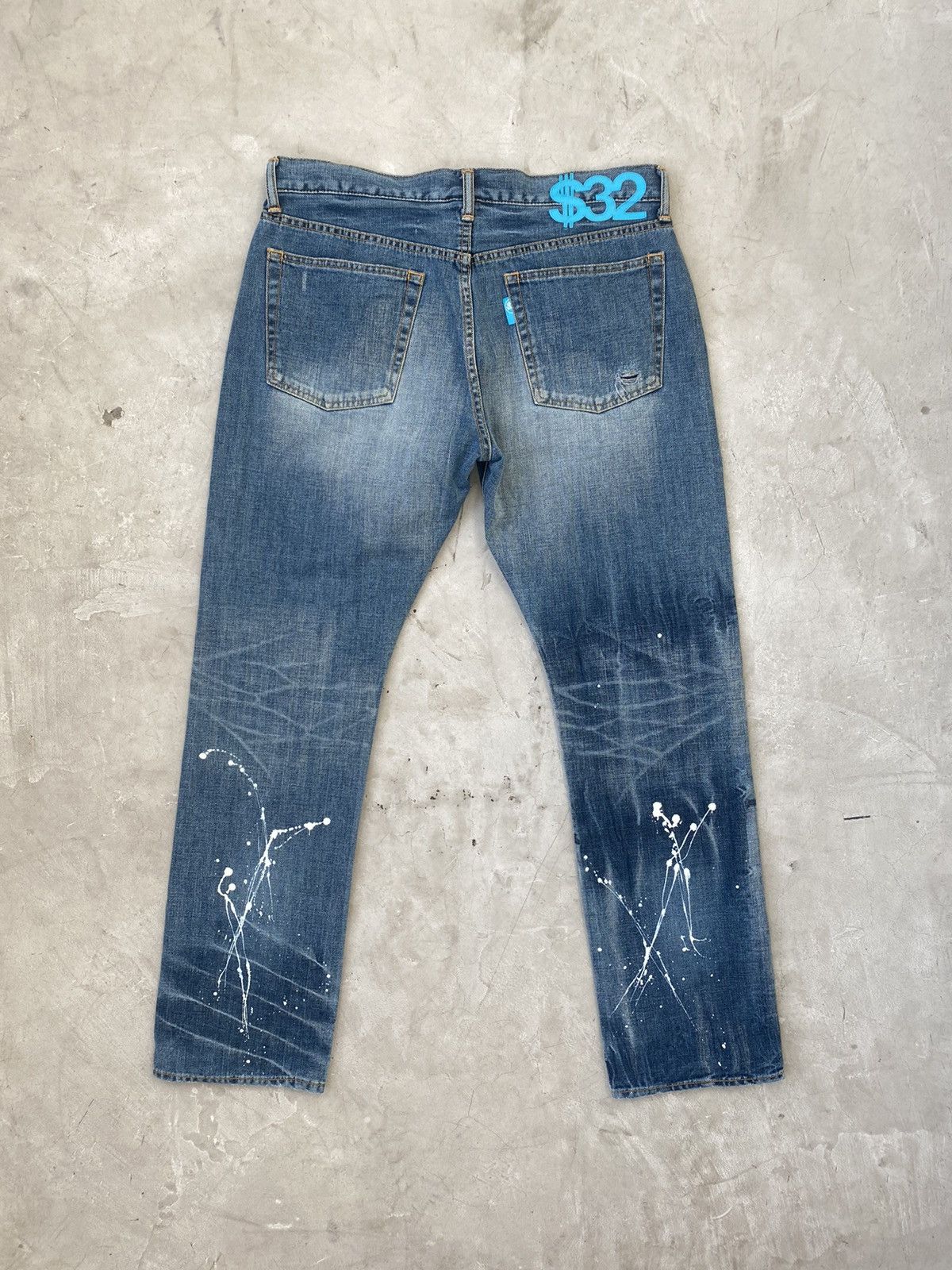 Swagger Swagger Painted Distressed Denims Size US 36 / EU 52 - 2 Thumbnail