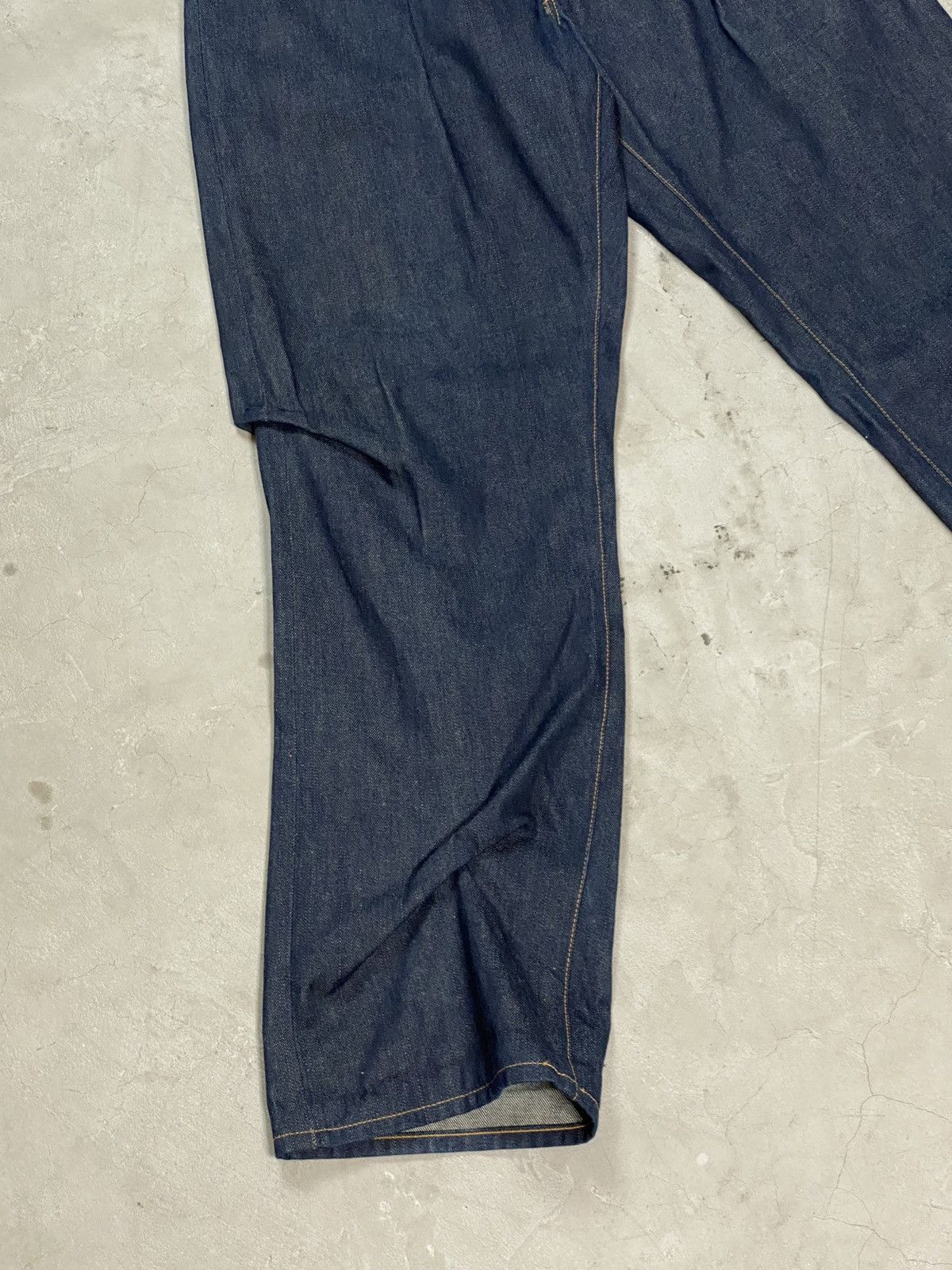 Visvim Visvim Crazy Randomly Pleated Baggy Selvedge "Muir" Denim Size US 34 / EU 50 - 5 Thumbnail