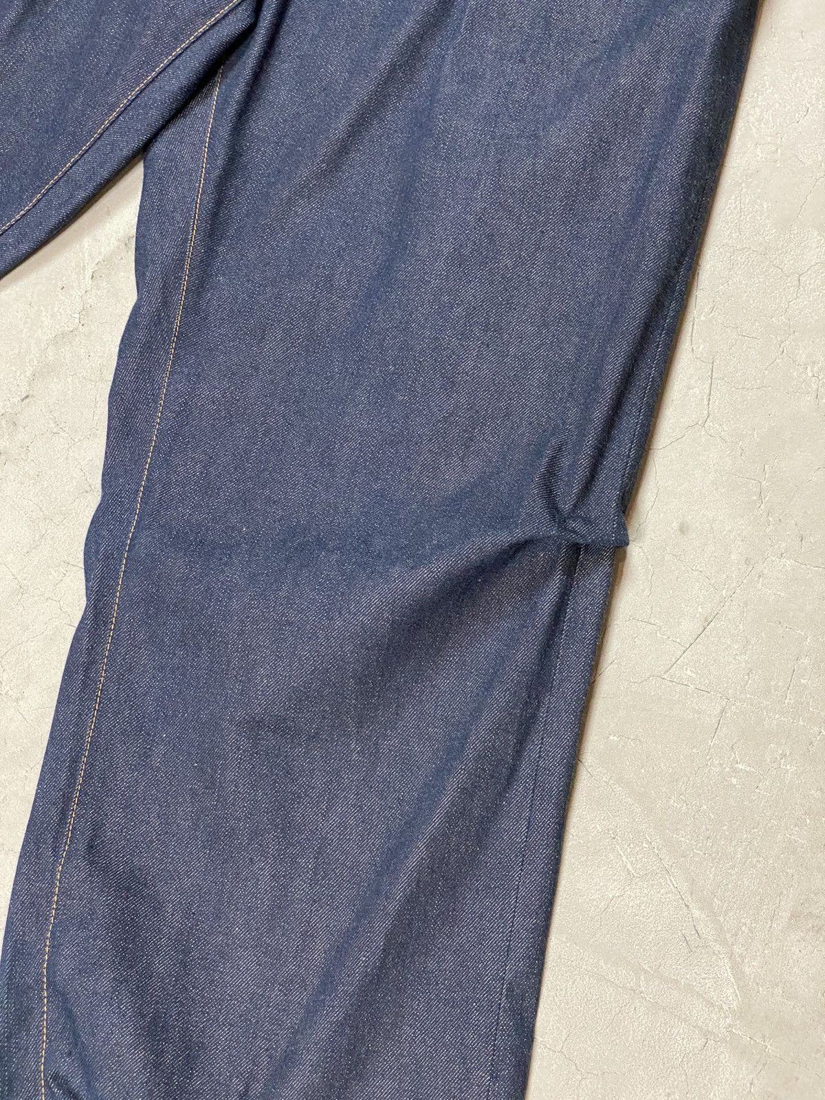 Visvim Visvim Crazy Randomly Pleated Baggy Selvedge "Muir" Denim Size US 34 / EU 50 - 8 Thumbnail