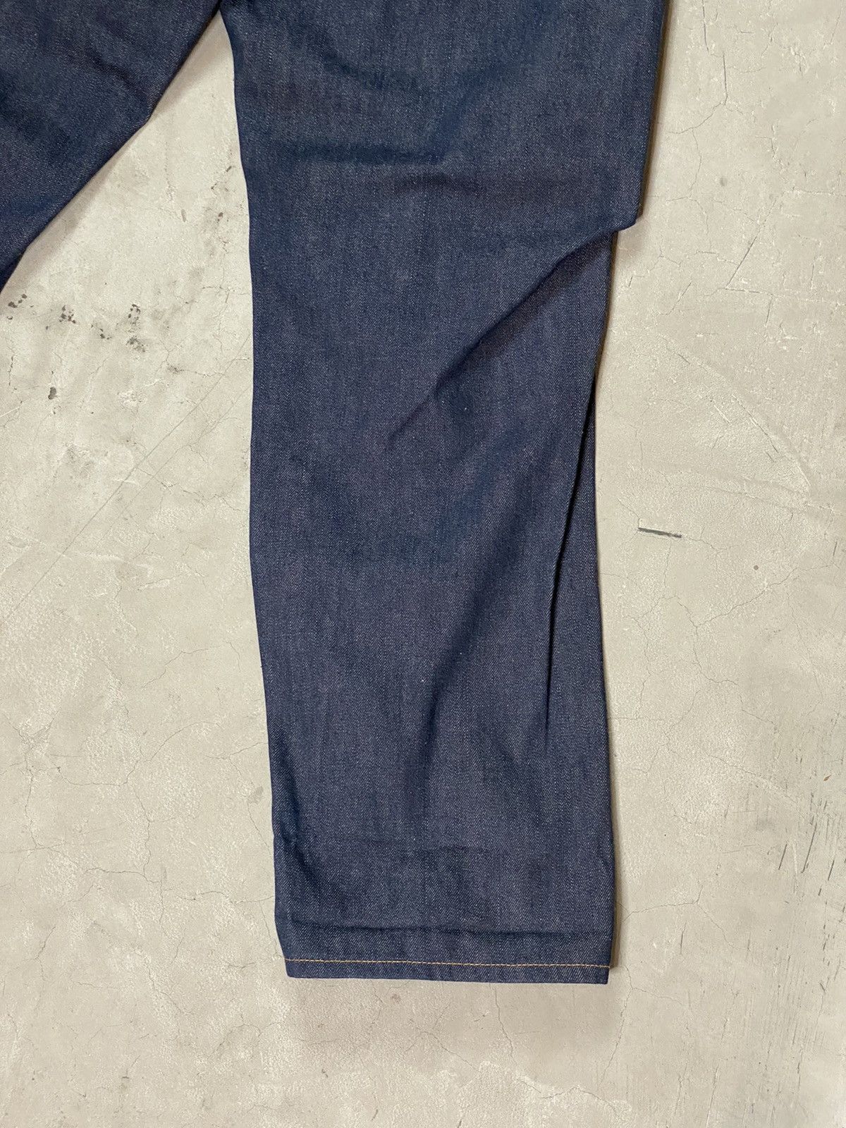 Visvim Visvim Crazy Randomly Pleated Baggy Selvedge "Muir" Denim Size US 34 / EU 50 - 11 Thumbnail