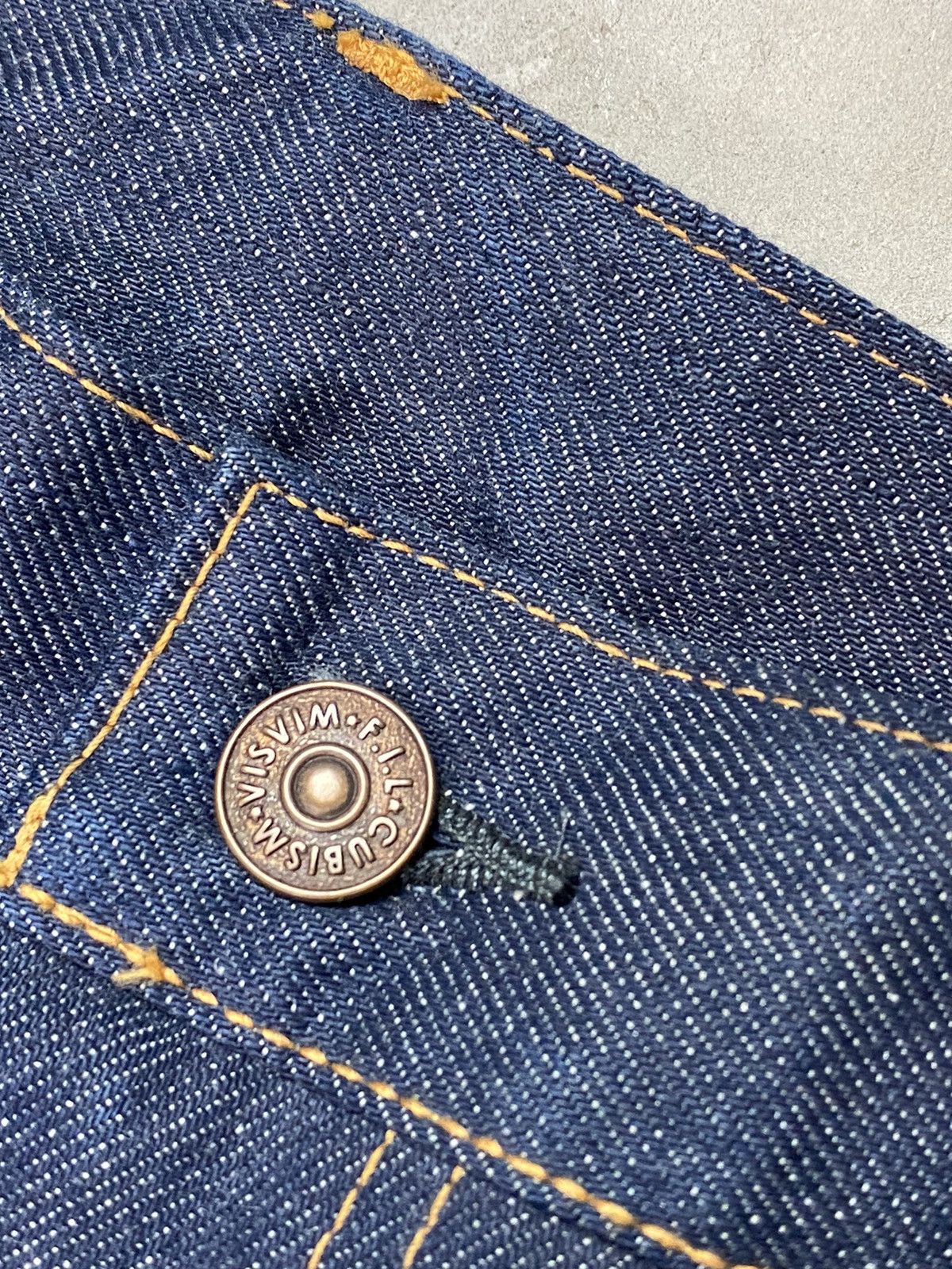 Visvim Visvim Crazy Randomly Pleated Baggy Selvedge "Muir" Denim Size US 34 / EU 50 - 9 Thumbnail