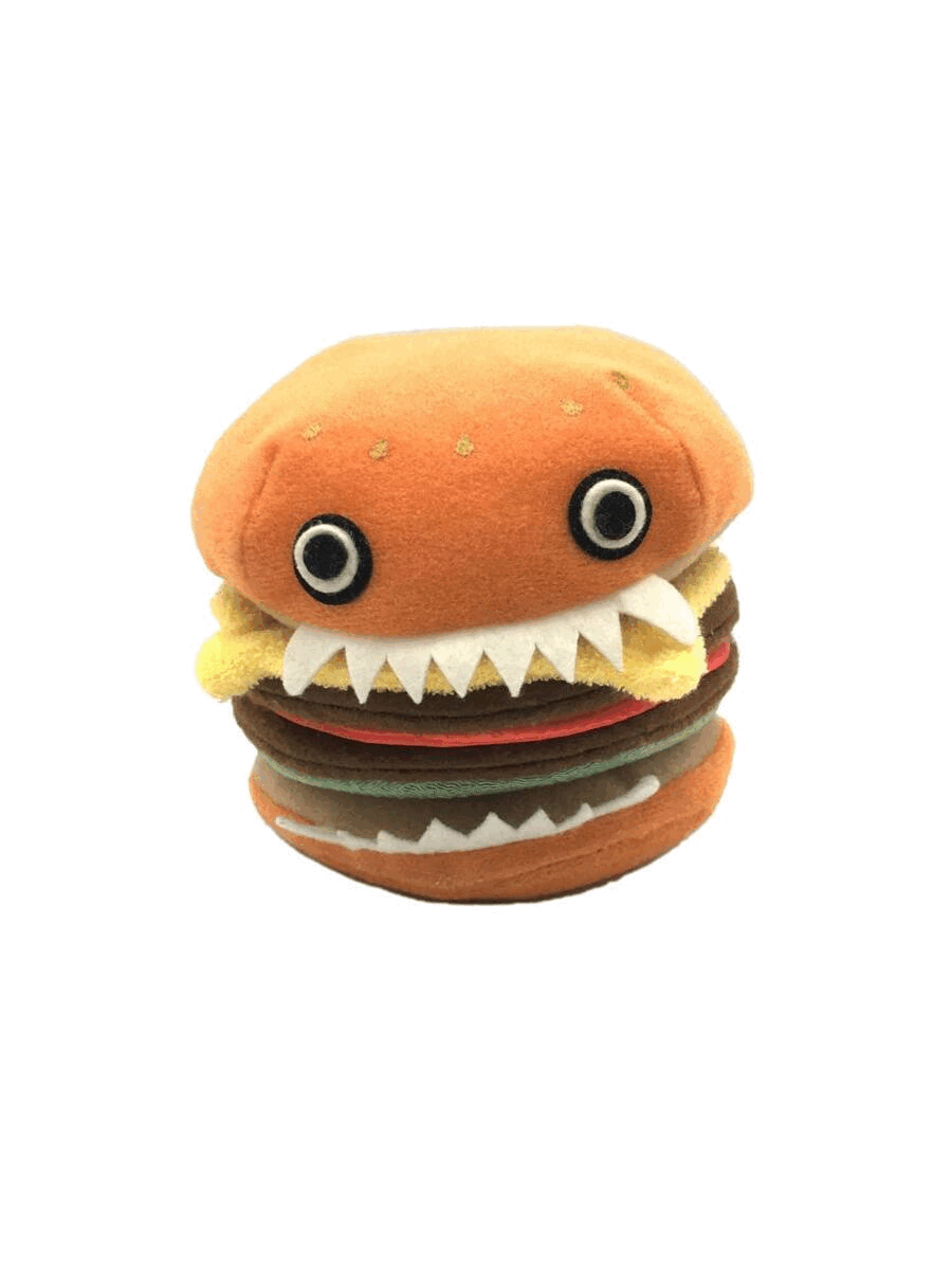 image of Undercover Burger Plushie in Brown, Men's