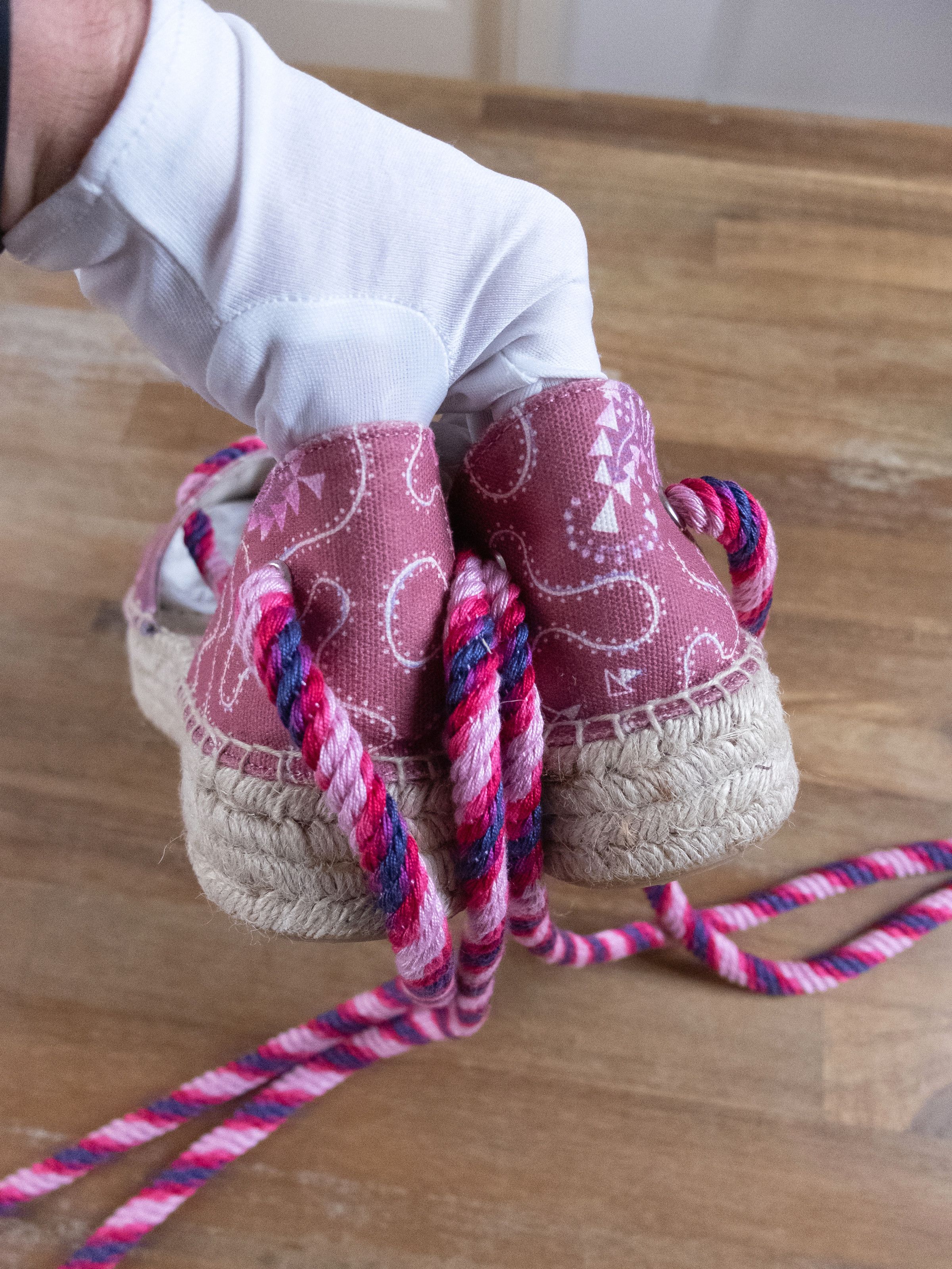 Isabel Marant ISABEL MARANT pink boho paisley print cotton espadrilles 41 Size US 11 / IT 41 - 6 Thumbnail