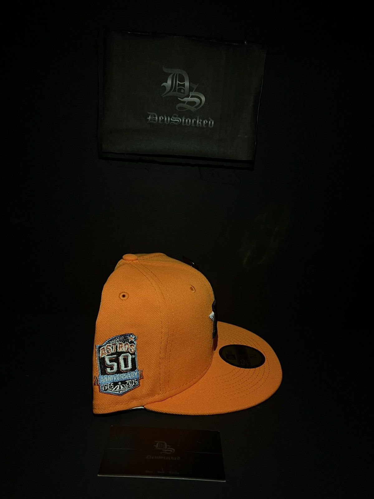 New Era 7 3/8 - Houston Astros Soccer New Era 59Fifty Fitted Hat Size ONE SIZE - 3 Thumbnail