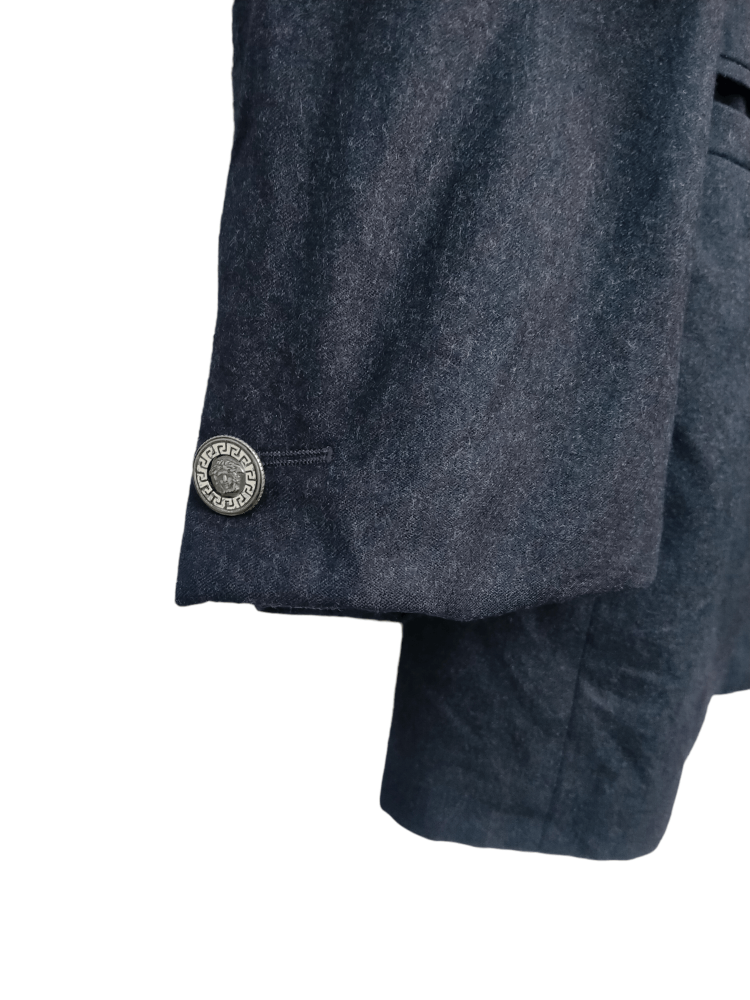 Versace Vintage 90s Monogram Gianni Versace Couture Made In Italy Size 50S - 4 Thumbnail