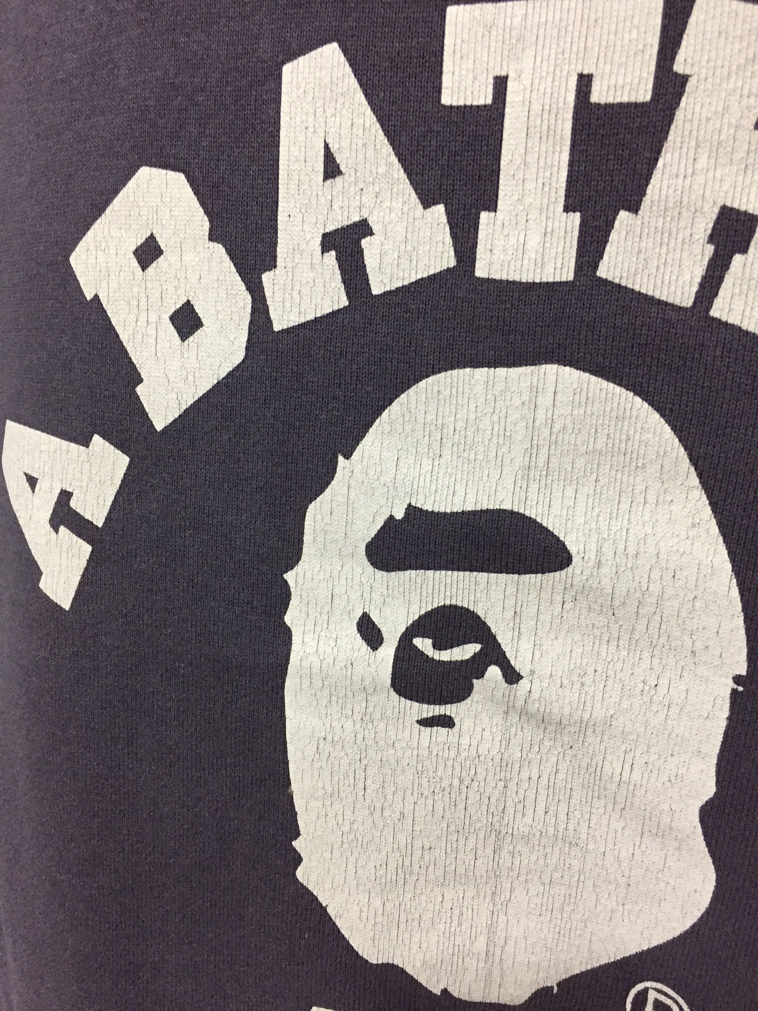 Bape AW2001 OG Bape Head Logo sweatshirt Size US L / EU 52-54 / 3 - 5 Thumbnail