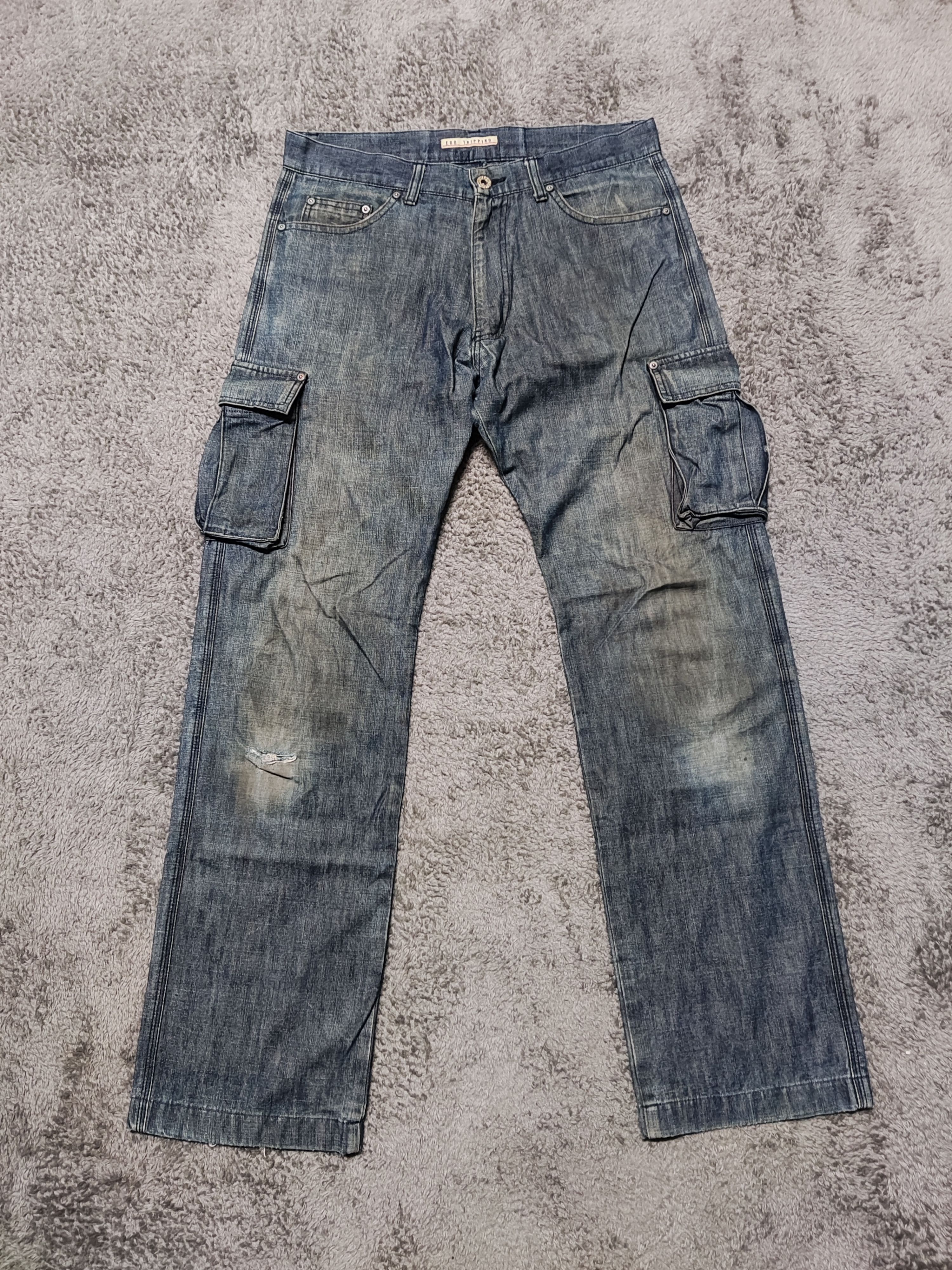 Japanes Brand Ego Tripping Cargo Pant Jeans