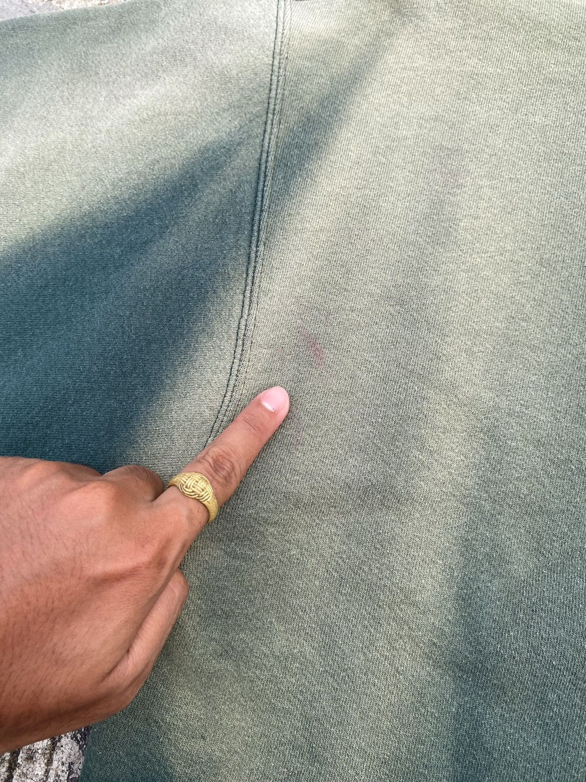 Russell Athletic × Vintage Faded “UH” JANSPORT Sweatshirt Green 🤢 Size US M / EU 48-50 / 2 - 20 Thumbnail