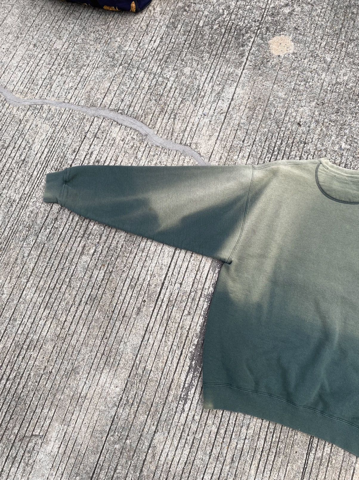 Russell Athletic × Vintage Faded “UH” JANSPORT Sweatshirt Green 🤢 Size US M / EU 48-50 / 2 - 18 Thumbnail