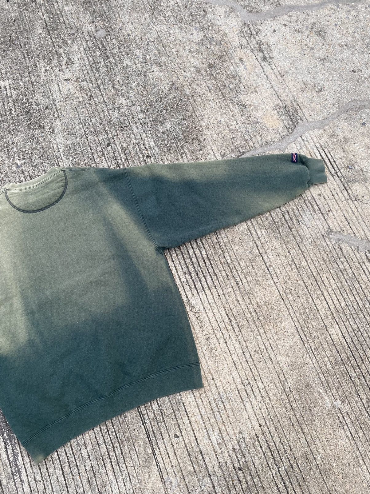 Russell Athletic × Vintage Faded “UH” JANSPORT Sweatshirt Green 🤢 Size US M / EU 48-50 / 2 - 19 Thumbnail