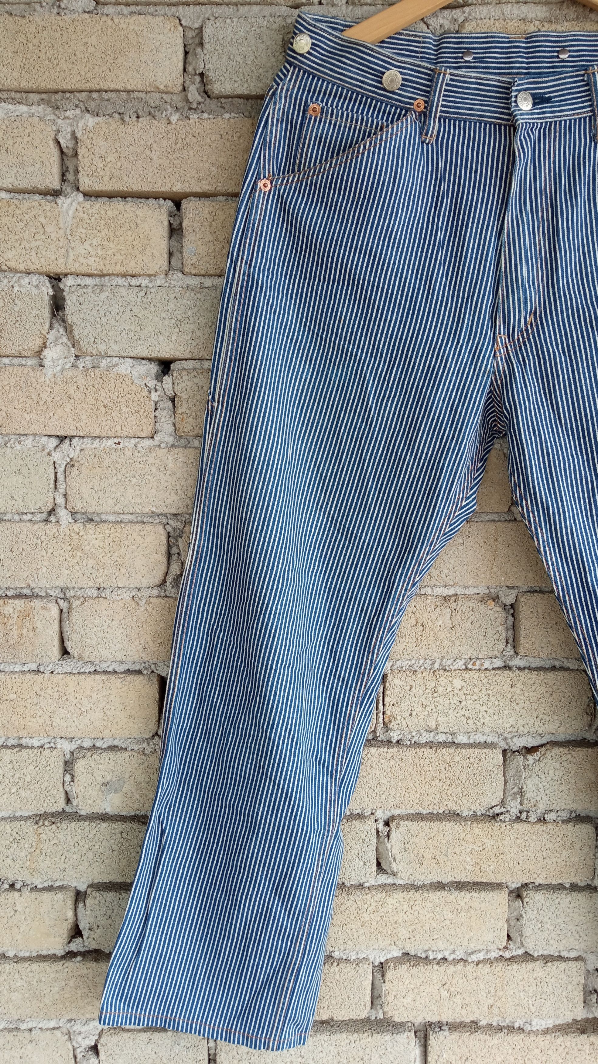 Hysteric Glamour × Vintage 🔥🔥Vintage Hysteric Glamour Hickory Stripe Pants Size US 32 / EU 48 - 4 Thumbnail