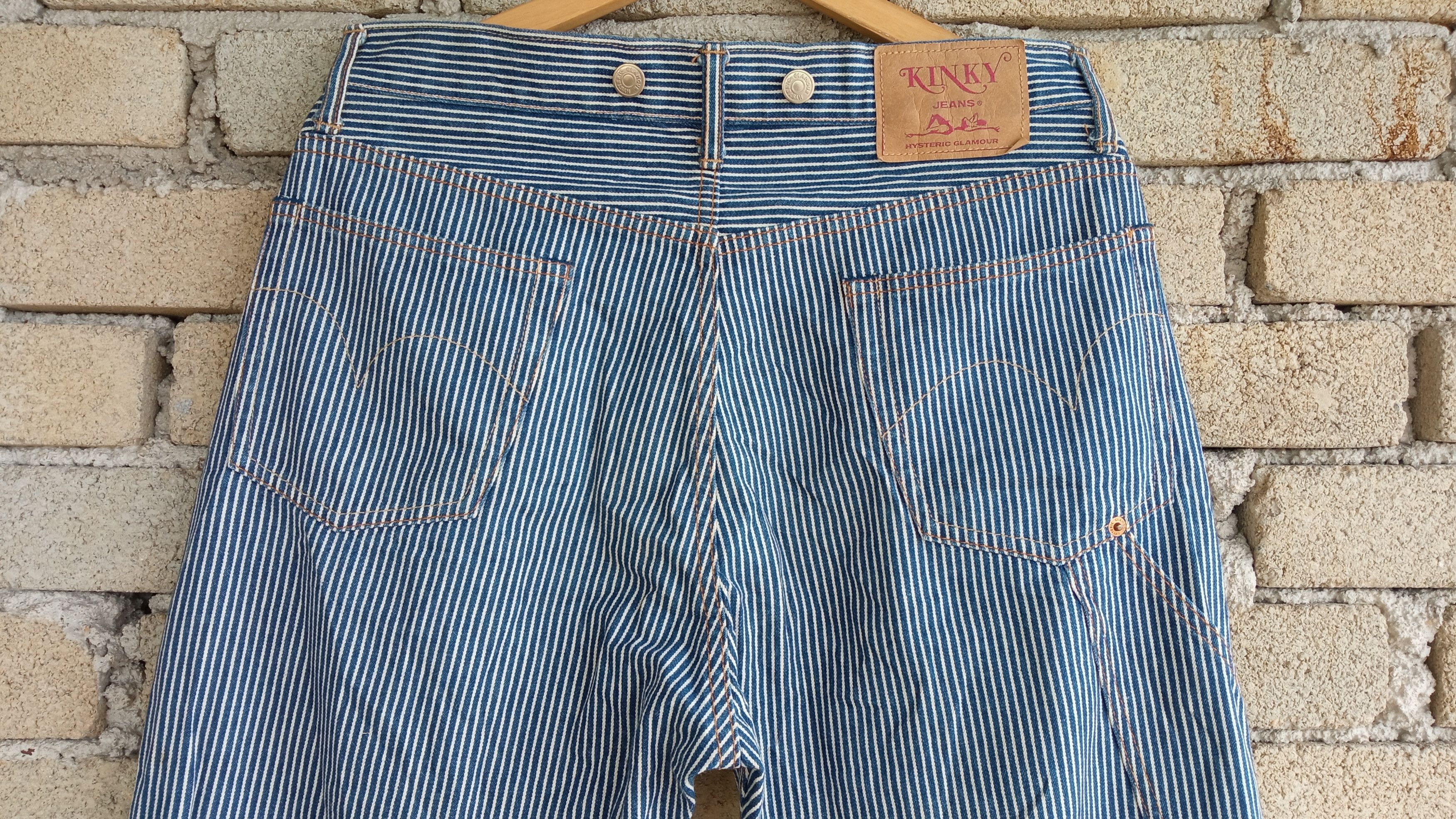 Hysteric Glamour × Vintage 🔥🔥Vintage Hysteric Glamour Hickory Stripe Pants Size US 32 / EU 48 - 14 Thumbnail