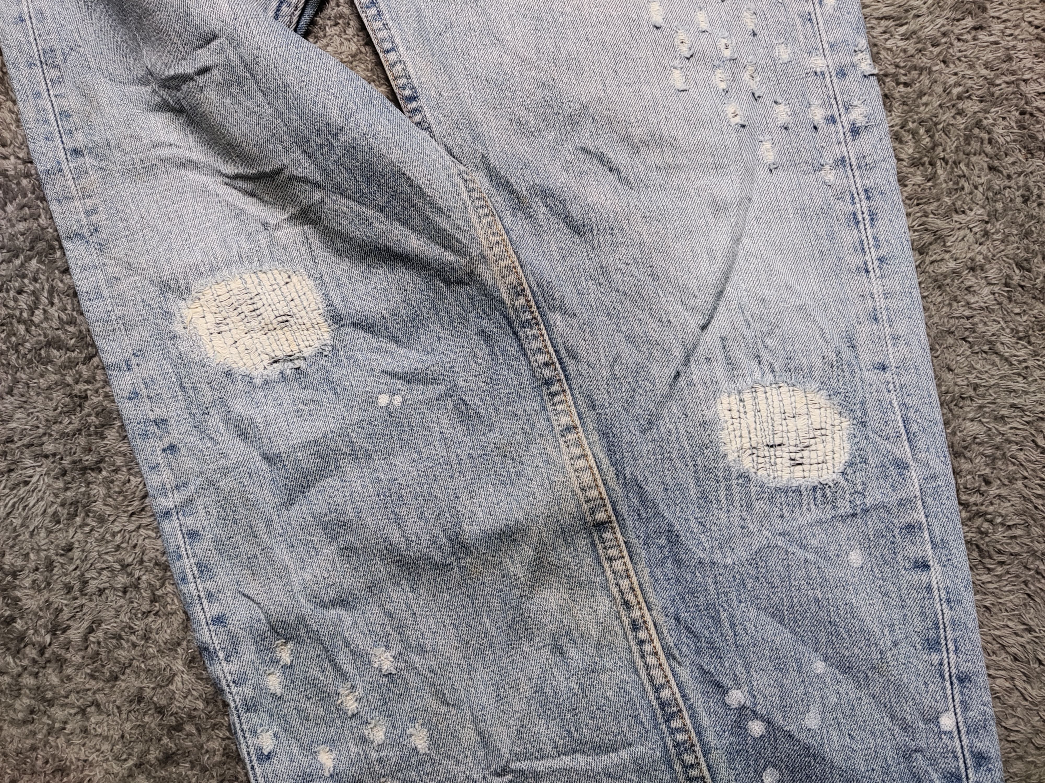 Levi's Vintage Clothing × Vintage 90s Distress Vintage Levi's 501 Usa Size US 32 / EU 48 - 4 Thumbnail
