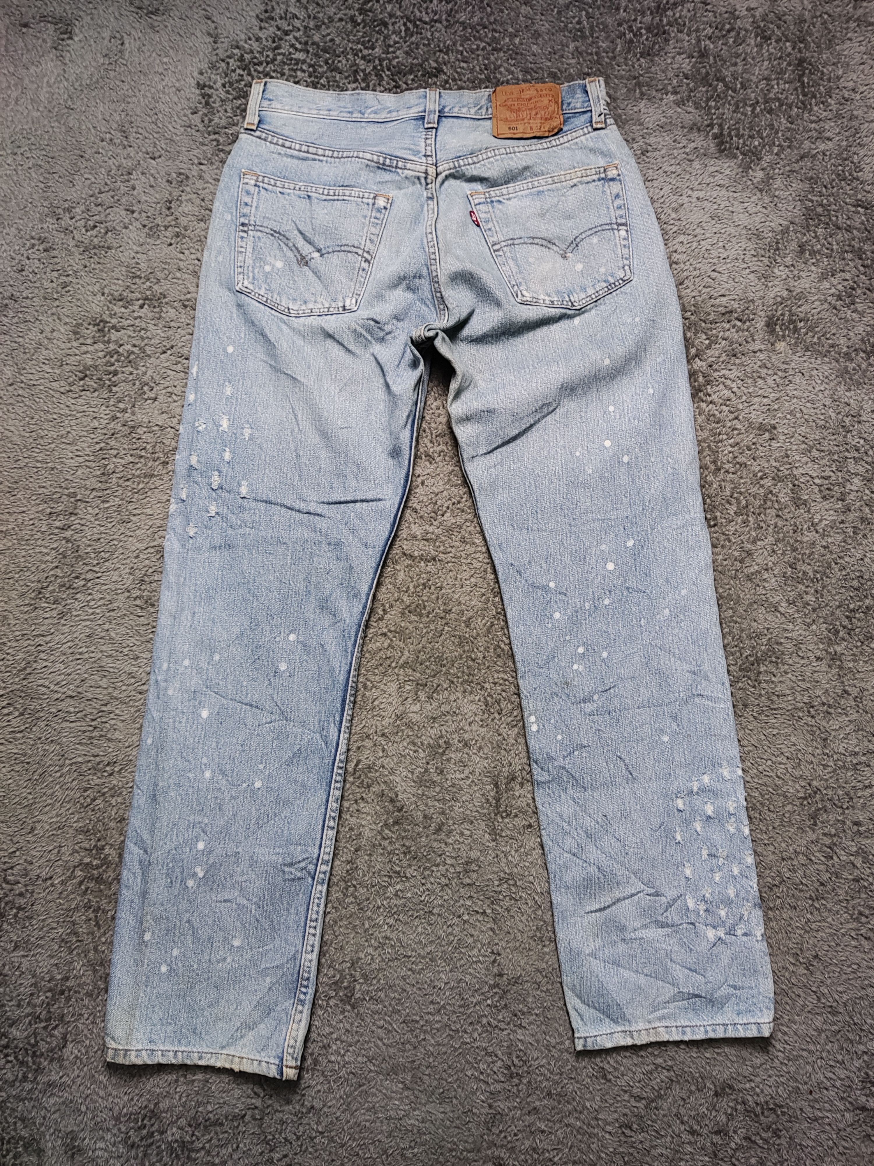 Levi's Vintage Clothing × Vintage 90s Distress Vintage Levi's 501 Usa Size US 32 / EU 48 - 6 Thumbnail