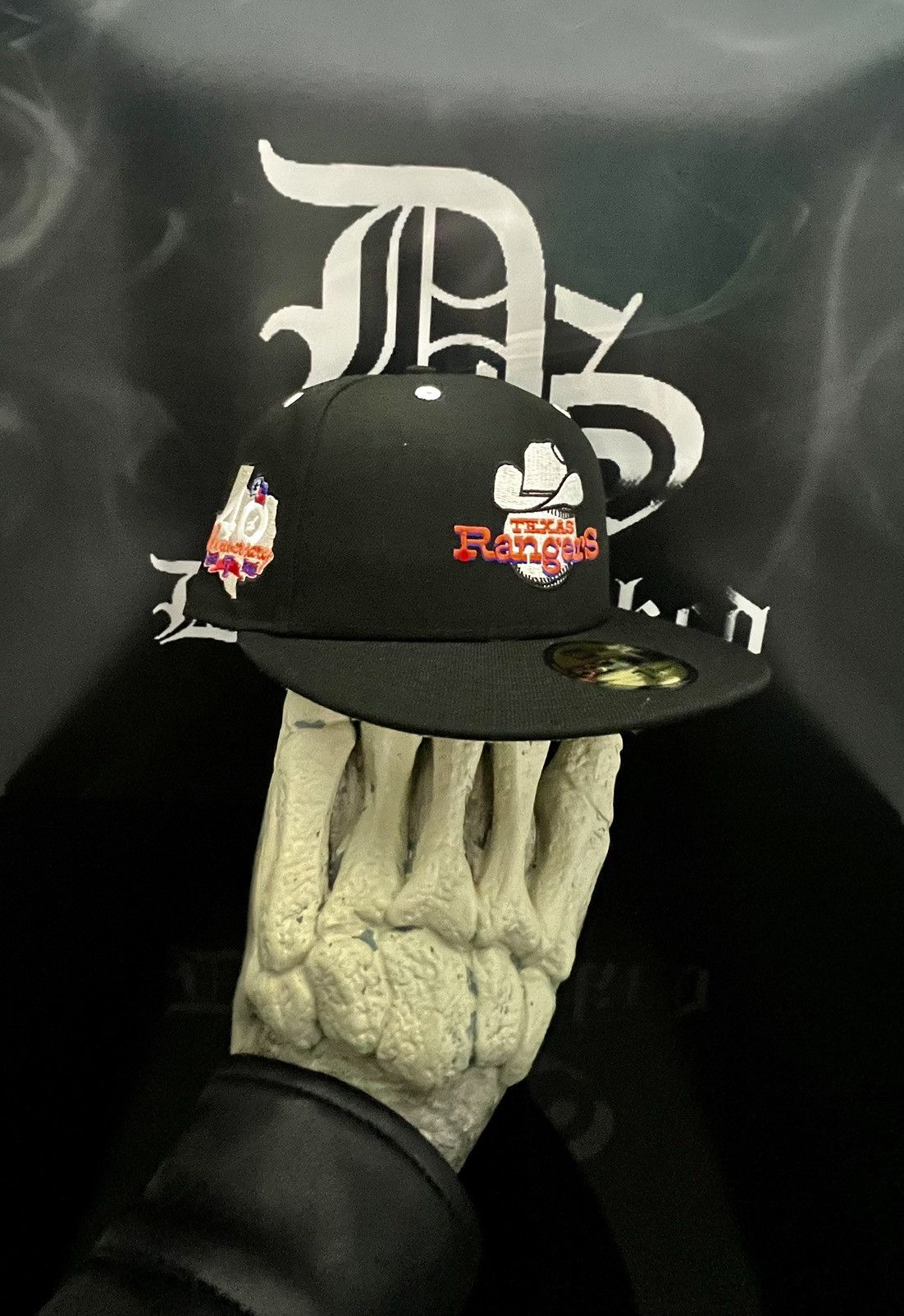 7 3/8 - Texas Rangers Moon New Era 59Fifty Fitted Hat