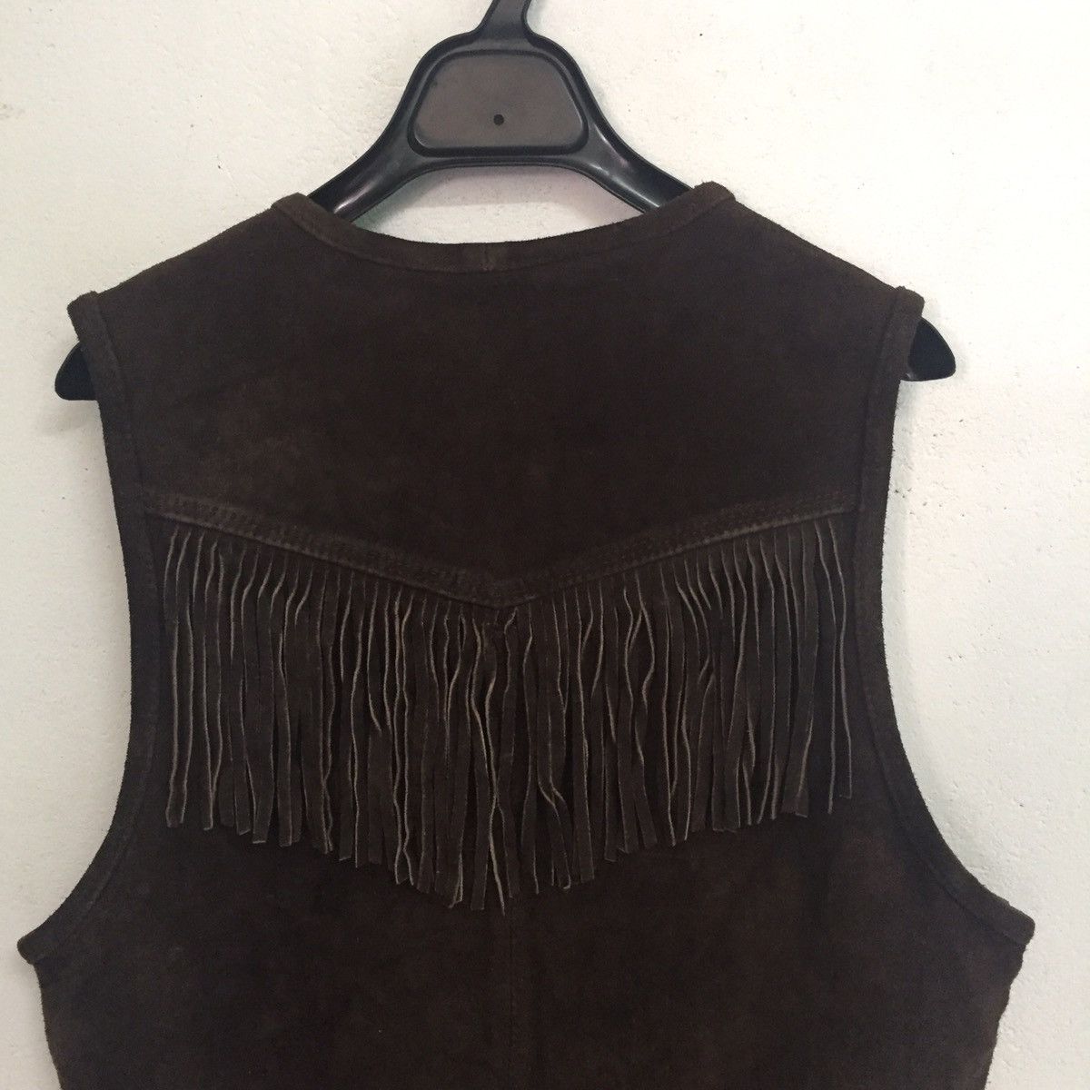 Cowboy Equipment × Japanese Brand × Leather Trashcan Cowboy Vest Style Cowhide Leather Size US S / EU 44-46 / 1 - 8 Thumbnail