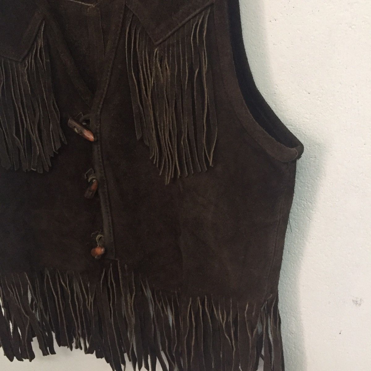 Cowboy Equipment × Japanese Brand × Leather Trashcan Cowboy Vest Style Cowhide Leather Size US S / EU 44-46 / 1 - 4 Thumbnail
