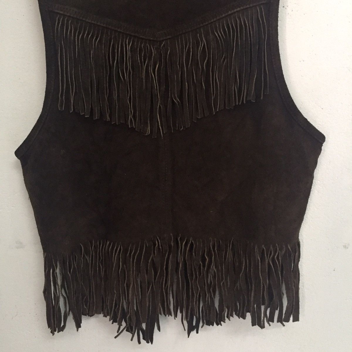 Cowboy Equipment × Japanese Brand × Leather Trashcan Cowboy Vest Style Cowhide Leather Size US S / EU 44-46 / 1 - 7 Thumbnail