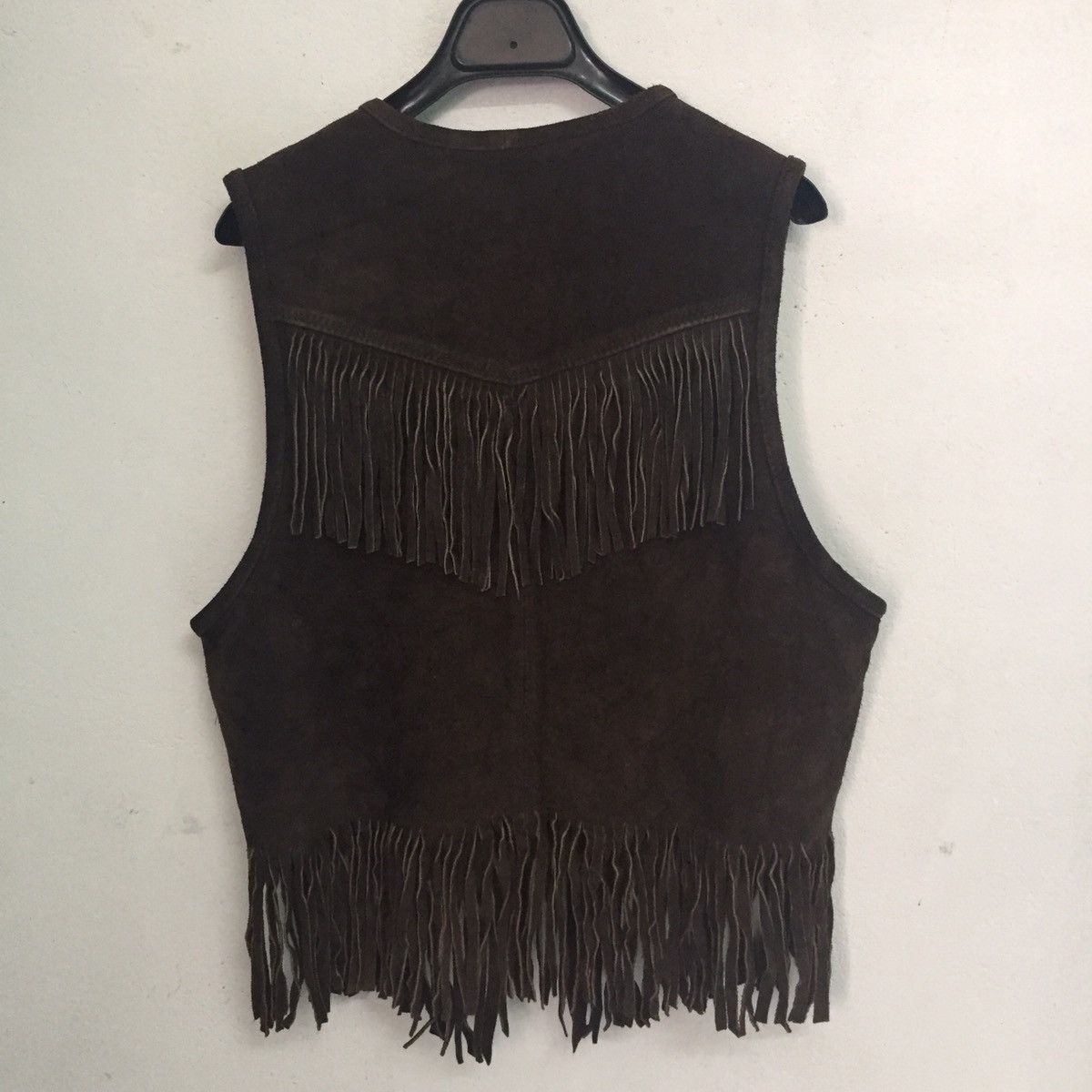 Cowboy Equipment × Japanese Brand × Leather Trashcan Cowboy Vest Style Cowhide Leather Size US S / EU 44-46 / 1 - 6 Thumbnail
