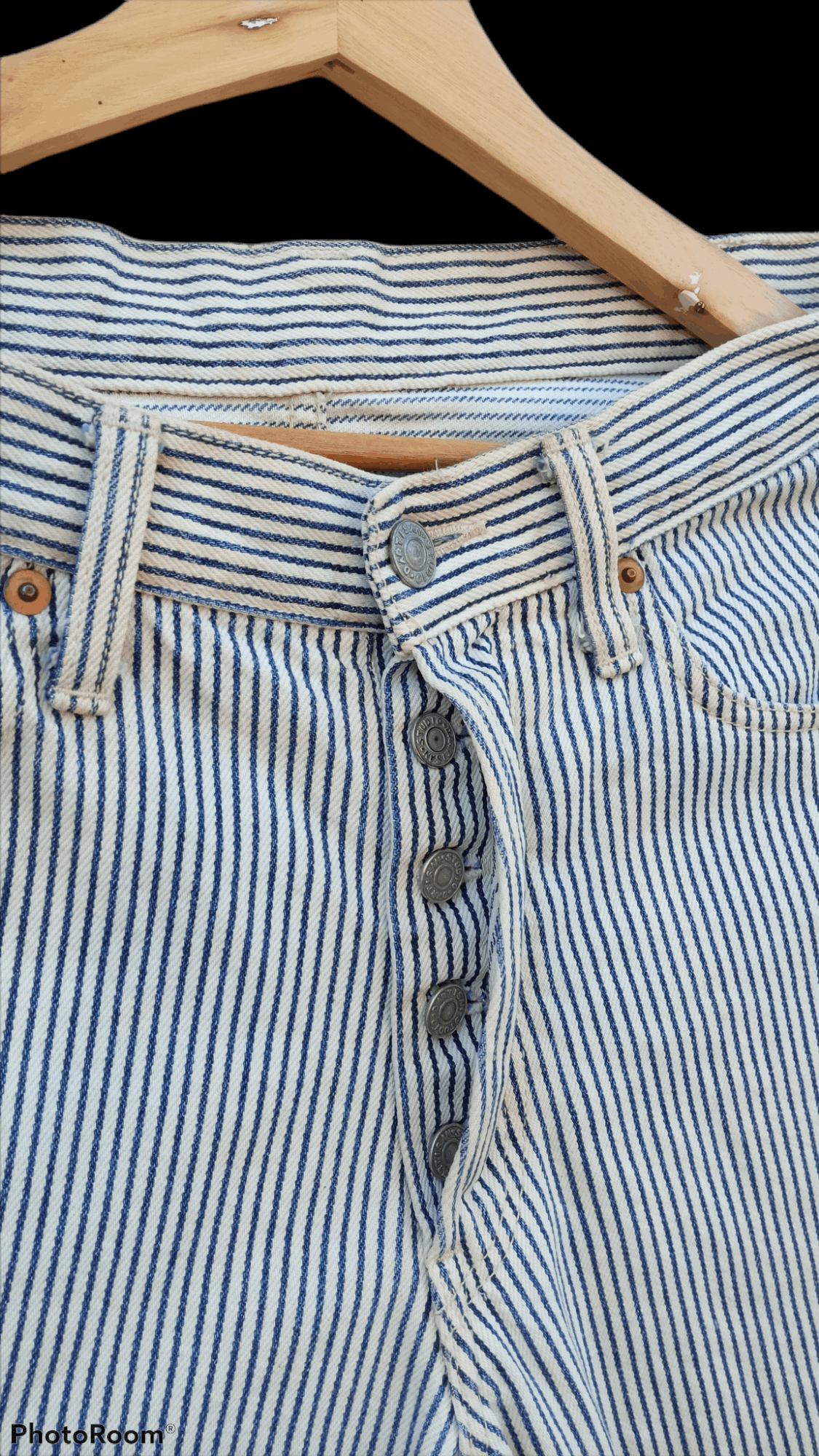 Studio D'Artisan × Vintage 🔥🔥Vintage Studio D'artisan Hickory Stripe Pants Size US 32 / EU 48 - 15 Thumbnail
