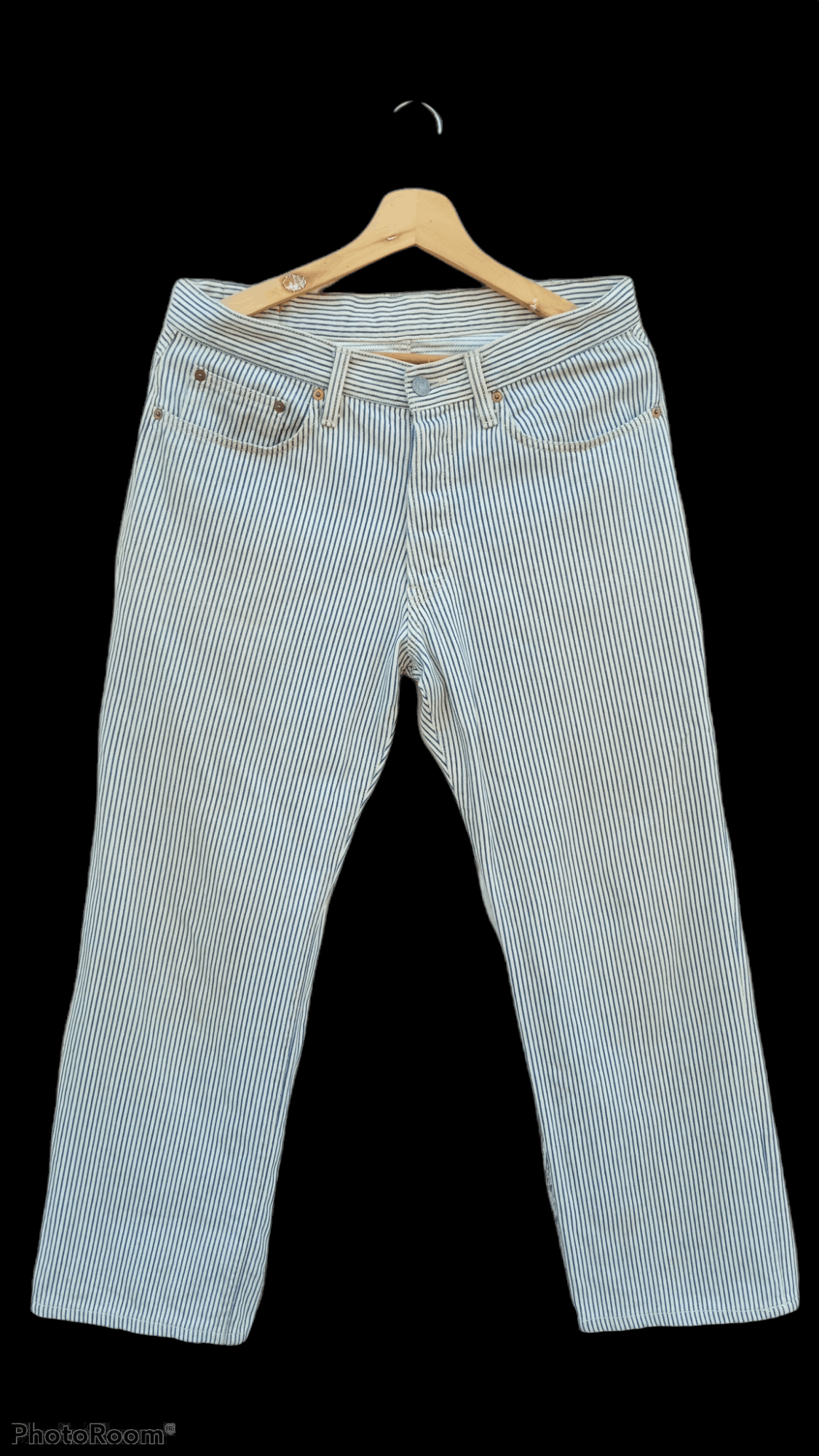 Studio D'Artisan × Vintage 🔥🔥Vintage Studio D'artisan Hickory Stripe Pants Size US 32 / EU 48 - 1 Thumbnail