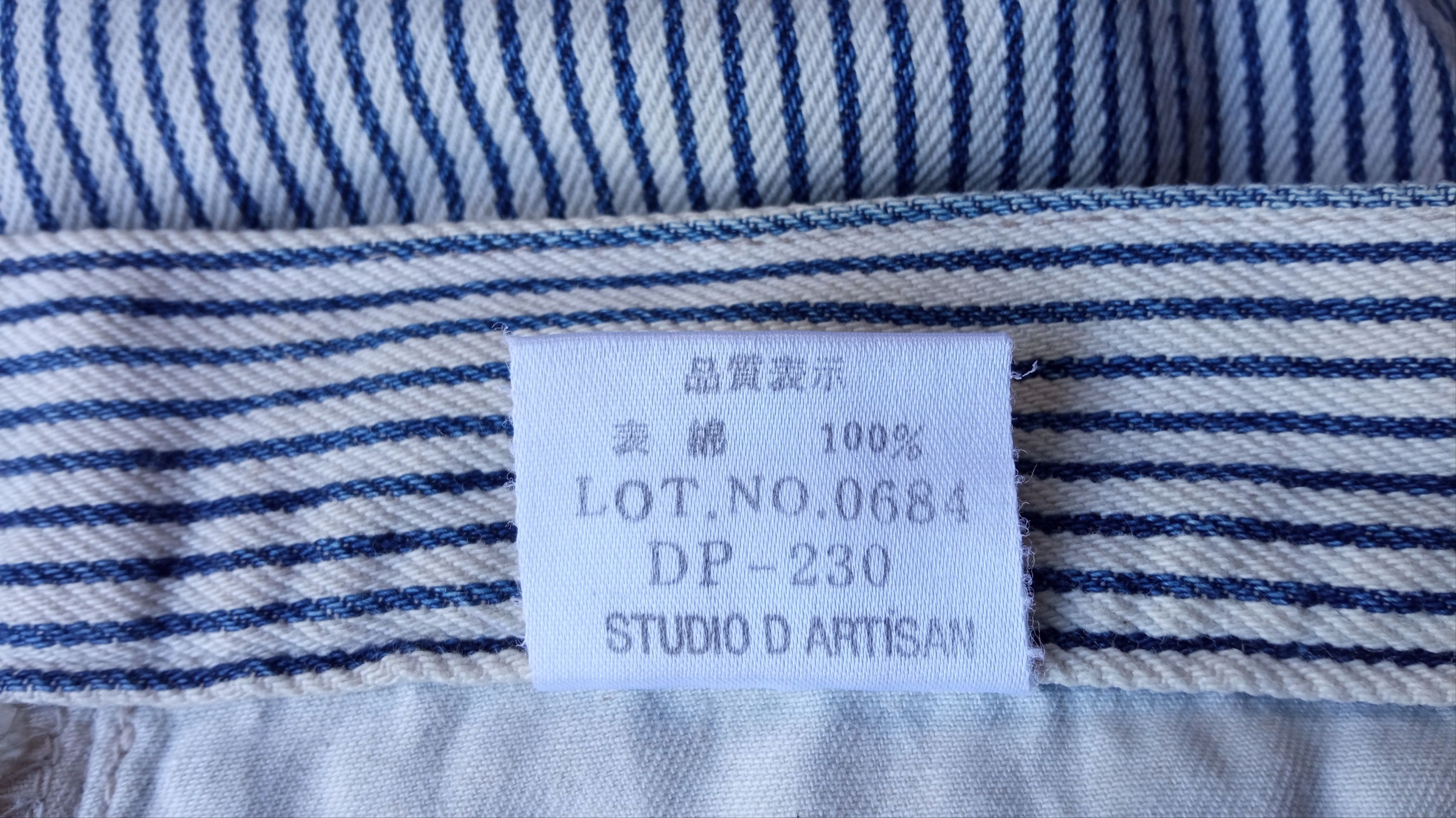 Studio D'Artisan × Vintage 🔥🔥Vintage Studio D'artisan Hickory Stripe Pants Size US 32 / EU 48 - 24 Thumbnail