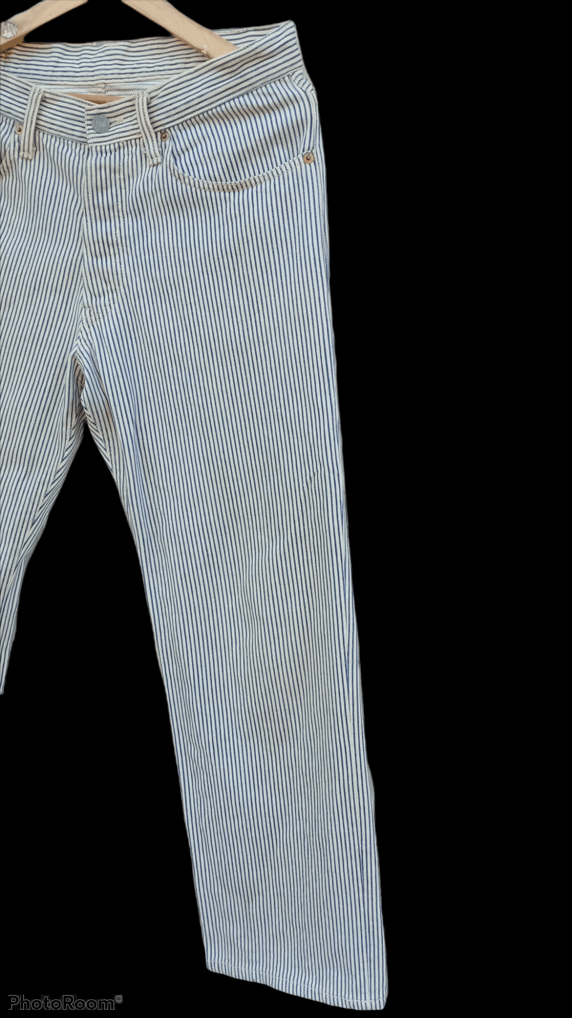 Studio D'Artisan × Vintage 🔥🔥Vintage Studio D'artisan Hickory Stripe Pants Size US 32 / EU 48 - 4 Thumbnail