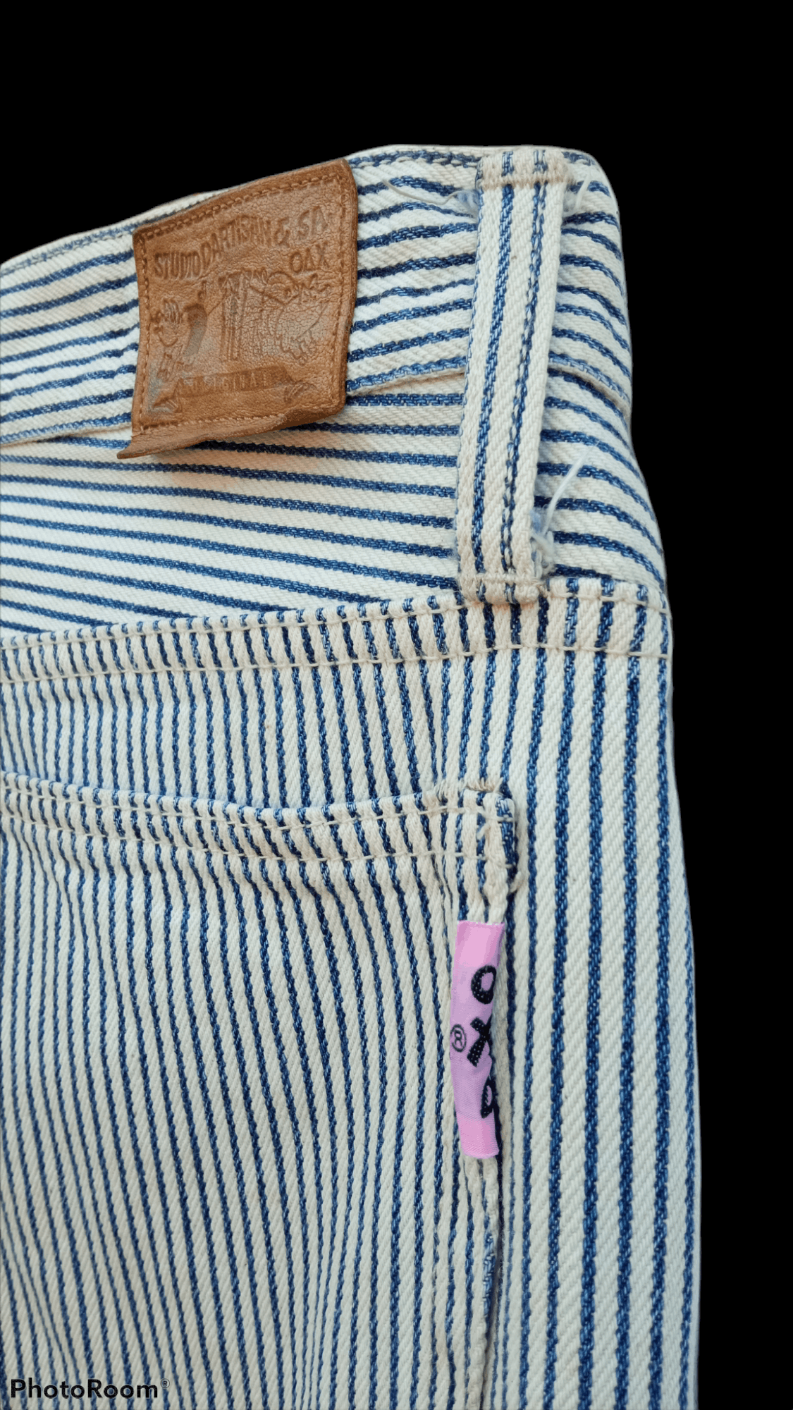 Studio D'Artisan × Vintage 🔥🔥Vintage Studio D'artisan Hickory Stripe Pants Size US 32 / EU 48 - 22 Thumbnail