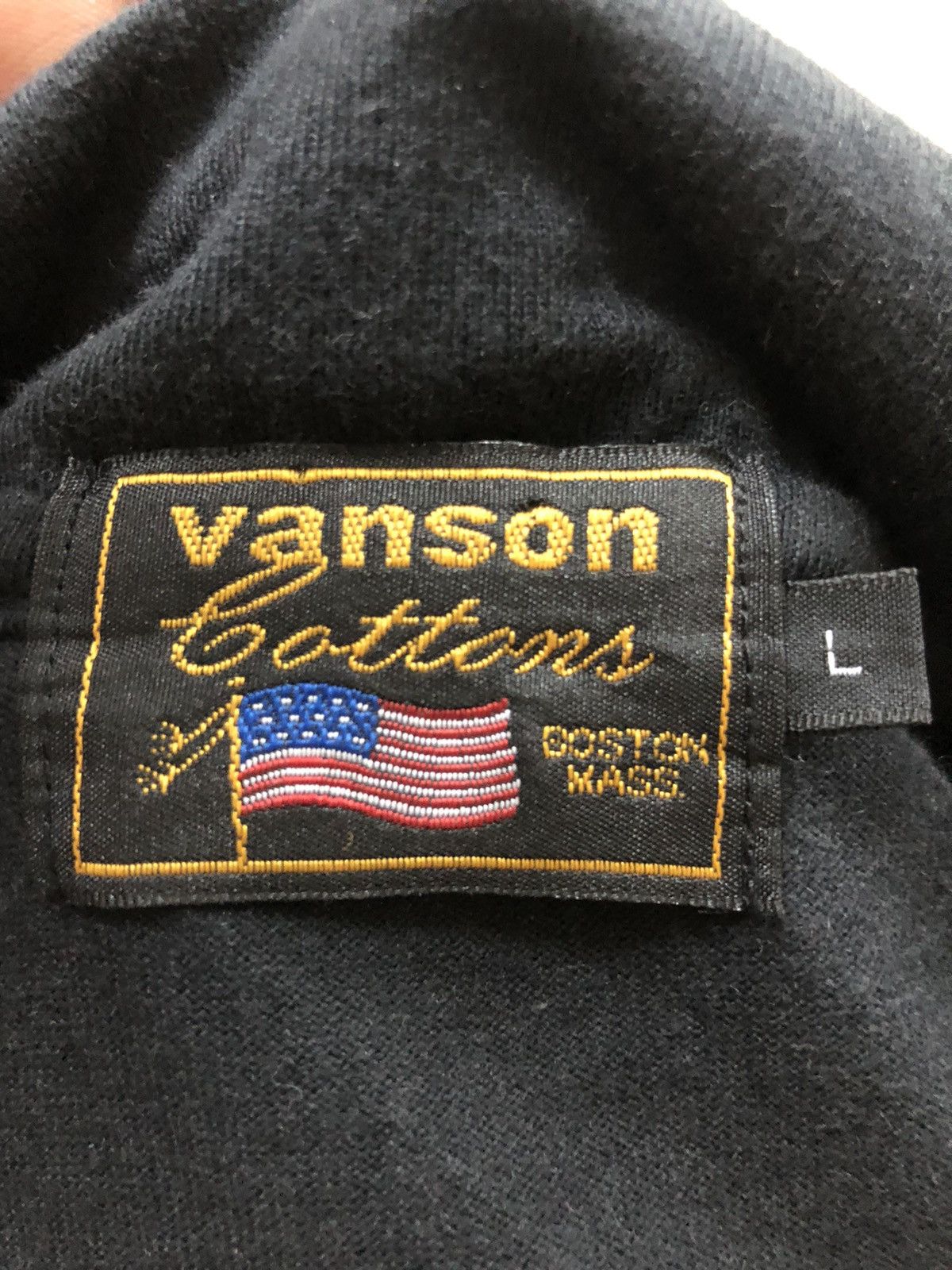 Vanson Leathers Vanson Motorcycle Polo Shirt Big Embroidered Logo Size US L / EU 52-54 / 3 - 9 Thumbnail