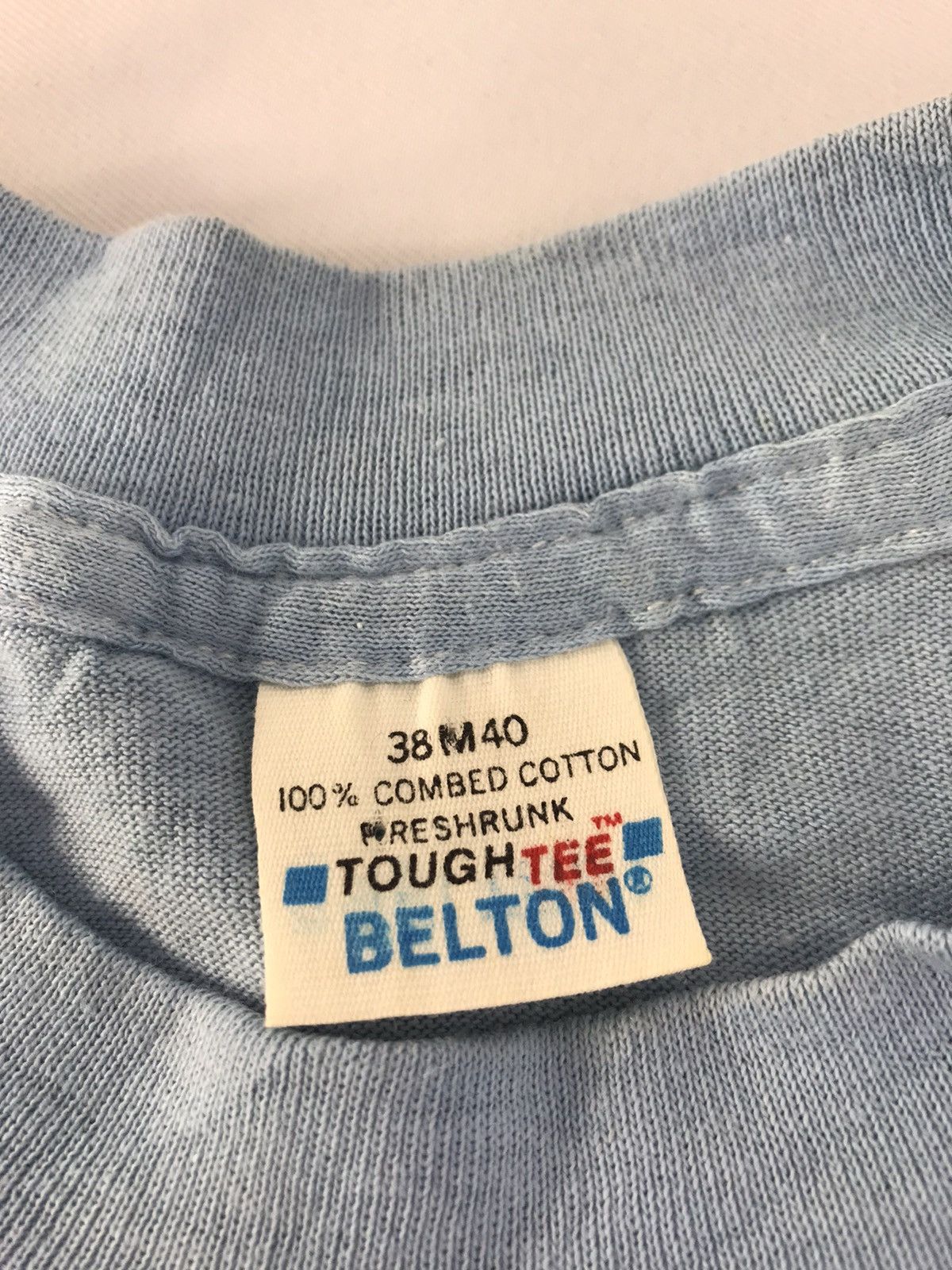 Vintage Vintage 70s 80s ©1980 Belton No Guts No Glory Lake Tahoe Tee Size US M / EU 48-50 / 2 - 4 Thumbnail