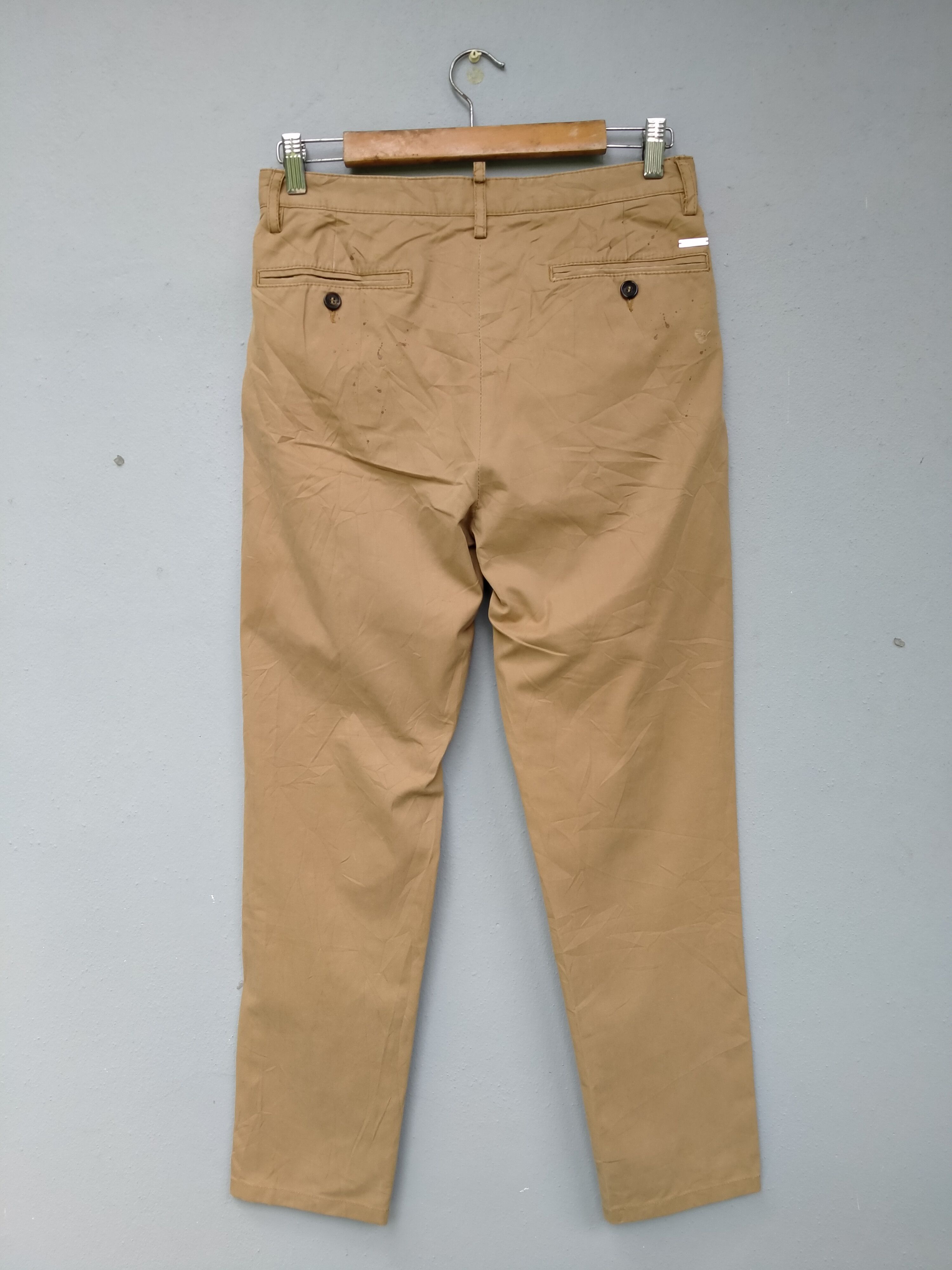 Dsquared2 RARE Distressed PatchWork DSQUARED2 Paint splatter Chinos Size US 30 / EU 46 - 11 Thumbnail