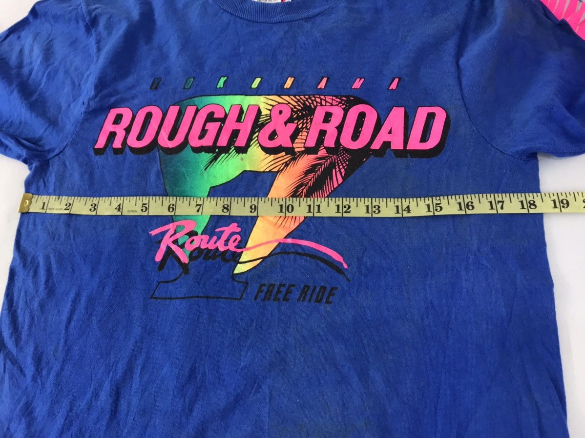 Vintage 80s 90s Yokohama Rough & Road Route 1 Free Ride Tee Size US M / EU 48-50 / 2 - 8 Thumbnail