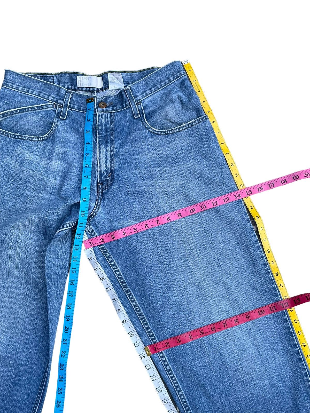 Levi's Vintage Levis Silvertab Baggy Denim Size US 33 - 22 Thumbnail