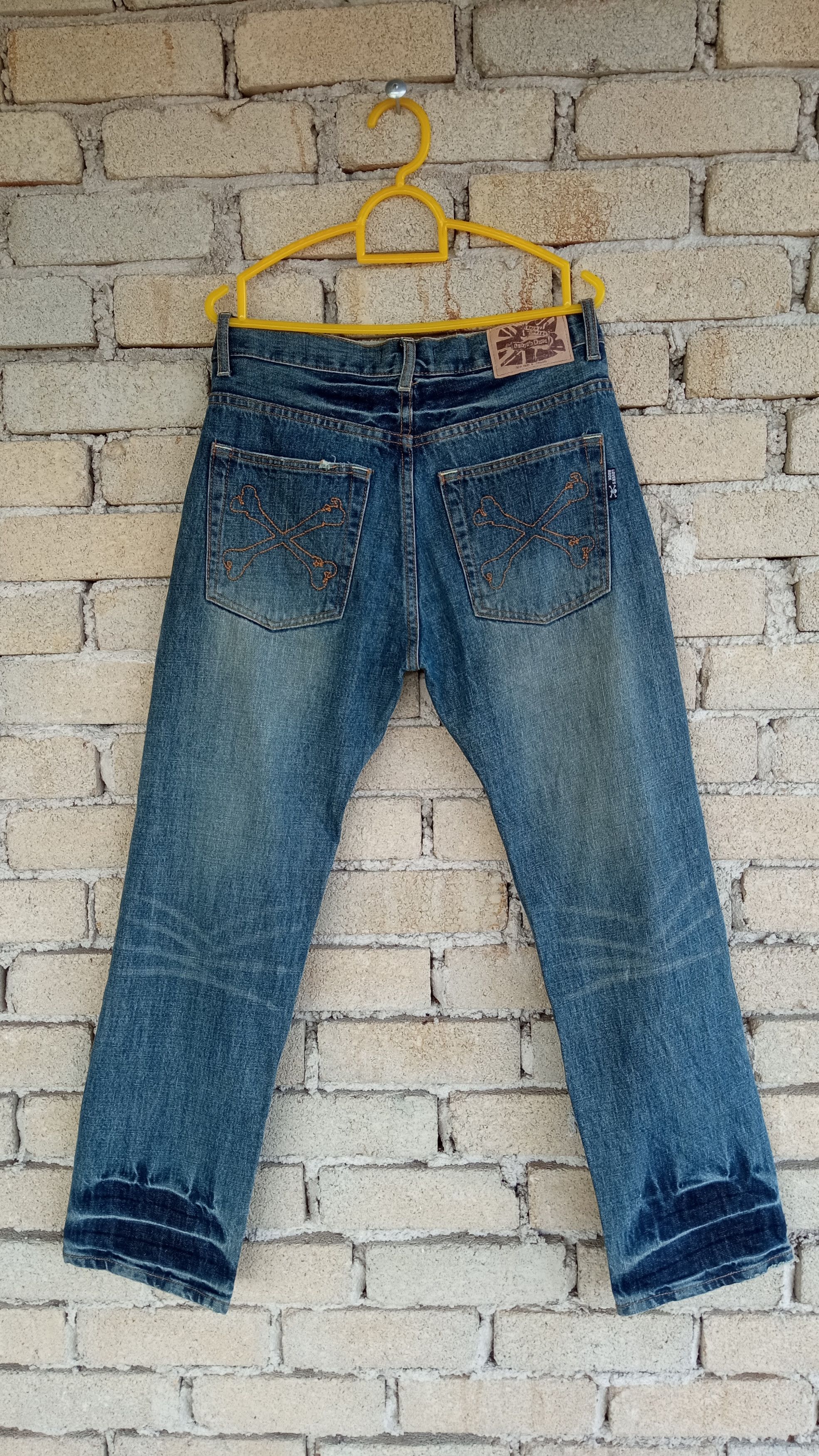 Japanese Brand 🔥🔥Superlovers Lovers Rock Punk Anarchy Distressed Jeans Size US 31 - 11 Thumbnail